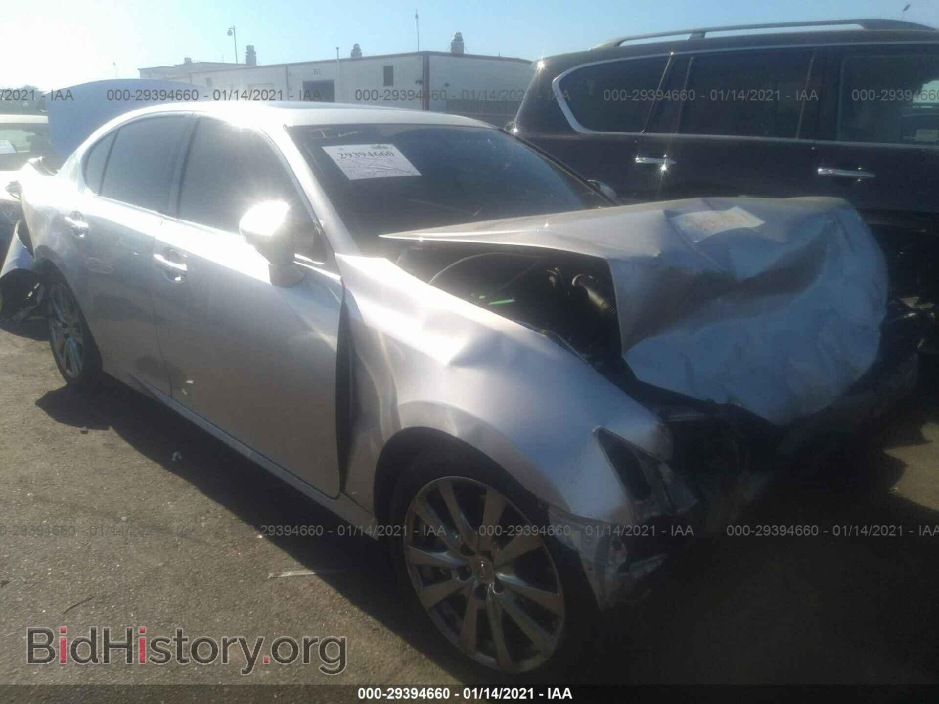 Photo JTHBE1BL2D5003268 - LEXUS GS 350 2013