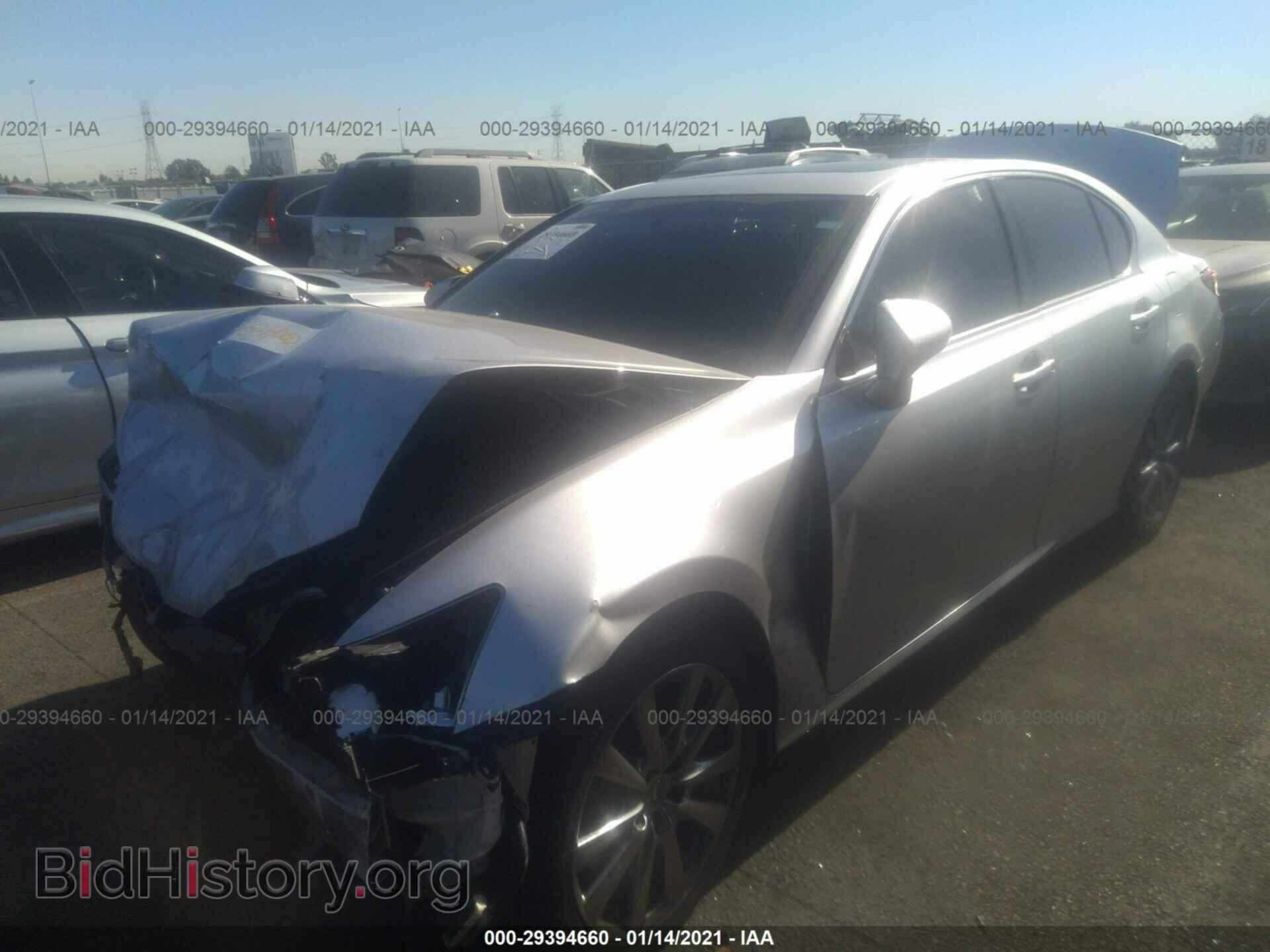 2013 LEXUS GS 350 - VIN: JTHBE1BL2D5003268 - Фото 2