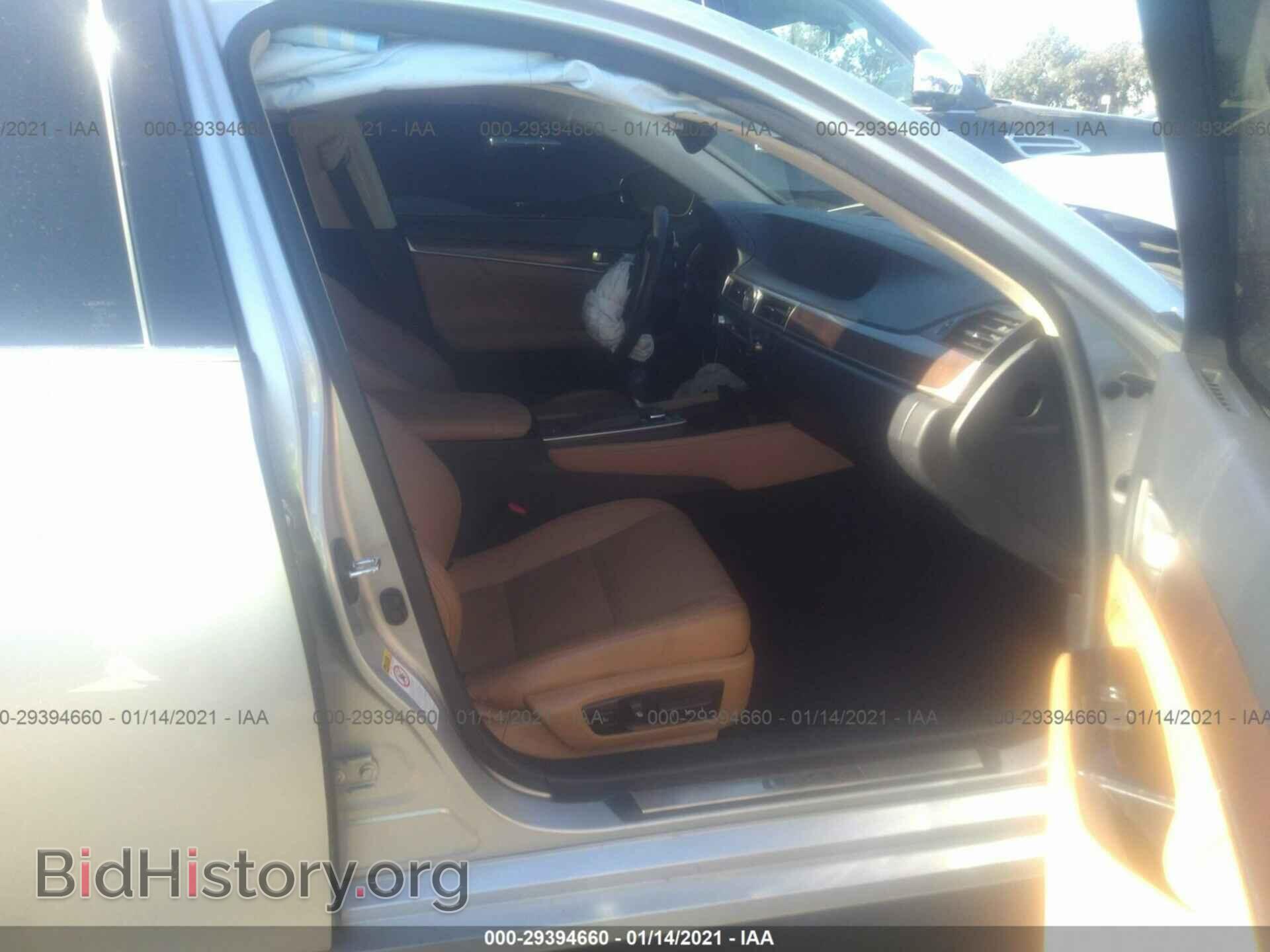 2013 LEXUS GS 350 - VIN: JTHBE1BL2D5003268 - Фото 5