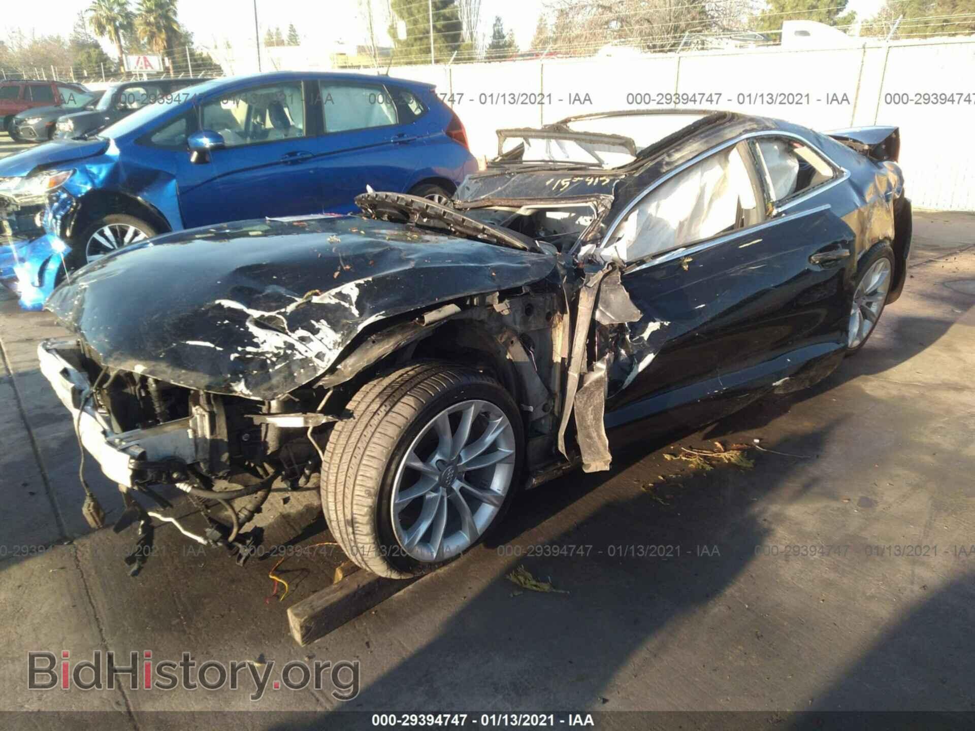 2013 AUDI A5 - VIN: WAUCFAFR9DA074229 - Фото 2