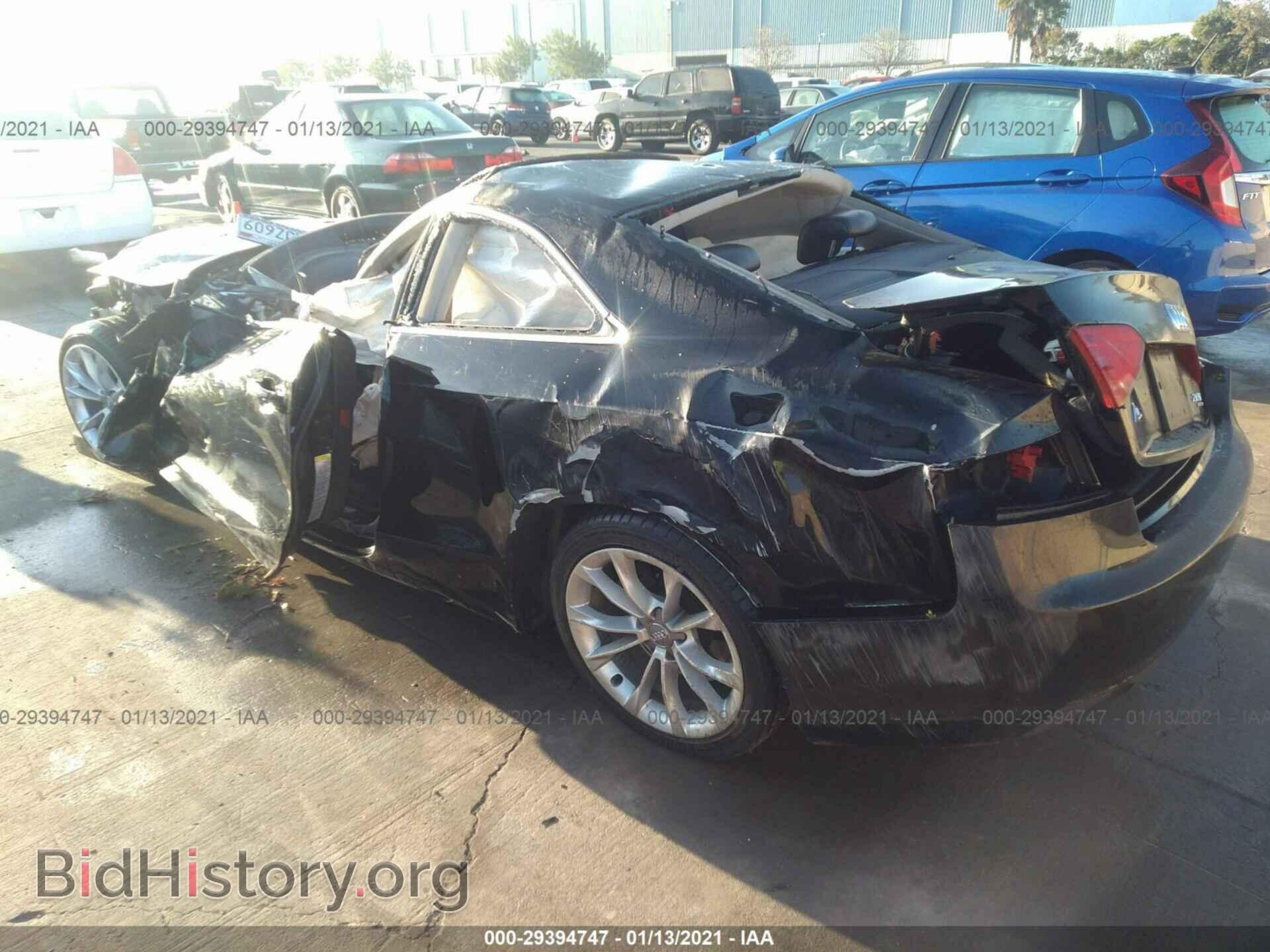 2013 AUDI A5 - VIN: WAUCFAFR9DA074229 - Фото 3