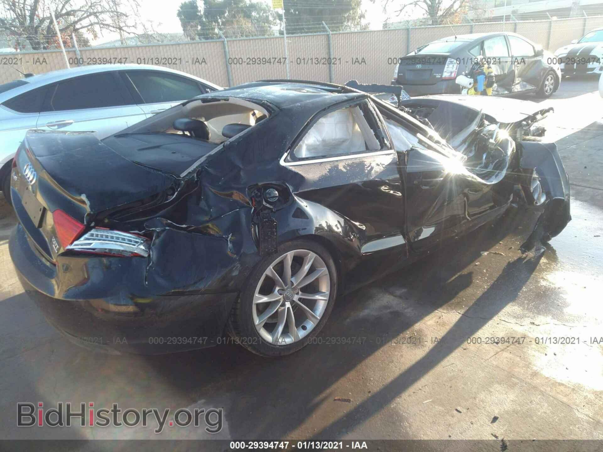 2013 AUDI A5 - VIN: WAUCFAFR9DA074229 - Фото 4