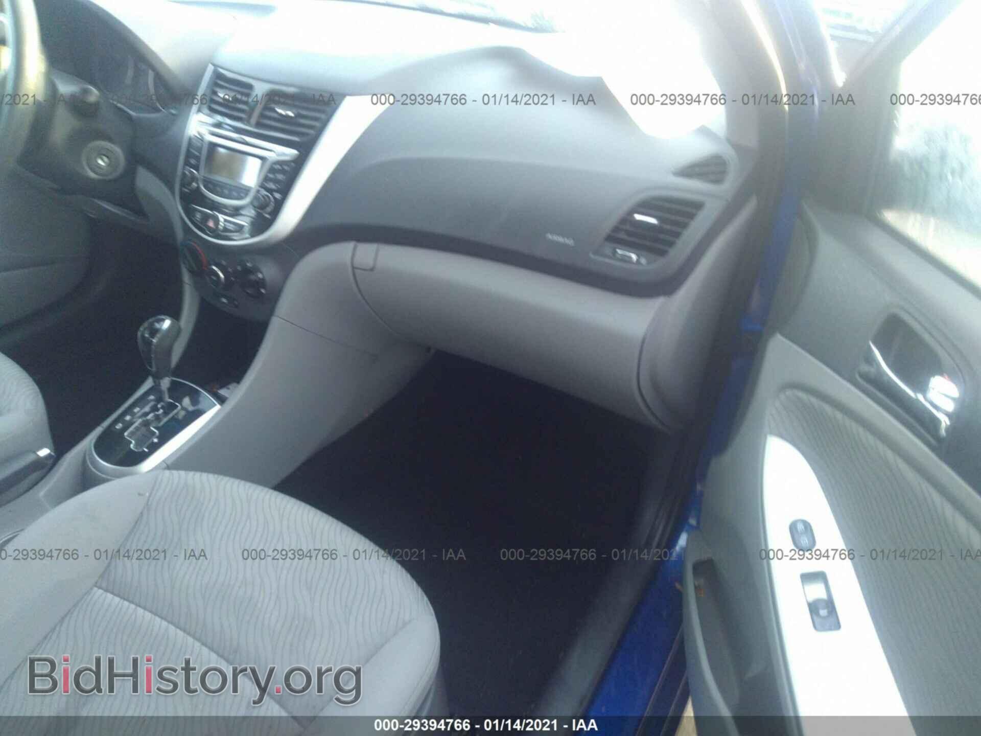2013 HYUNDAI ACCENT - VIN: KMHCU4AE5DU584375 - Фото 5