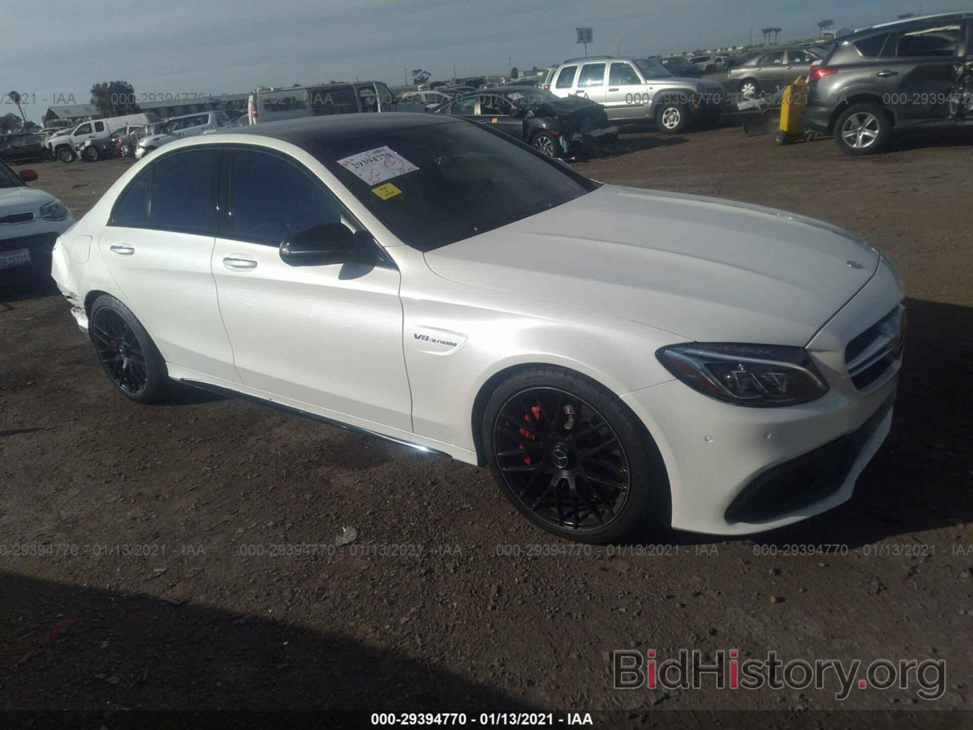 Photo 55SWF8HB5GU104586 - MERCEDES-BENZ C-CLASS 2016