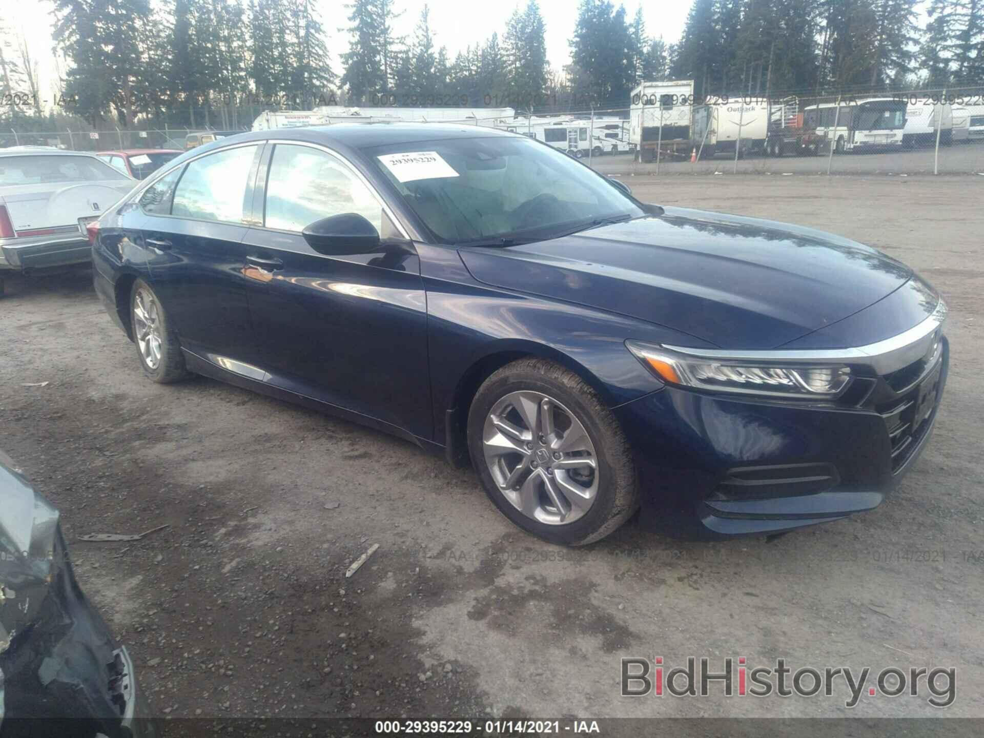 Фотография 1HGCV1F19KA044033 - HONDA ACCORD SEDAN 2019