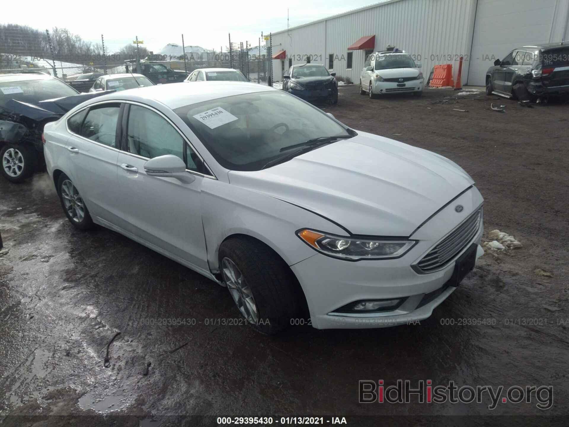 Photo 3FA6P0HDXHR279200 - FORD FUSION 2017