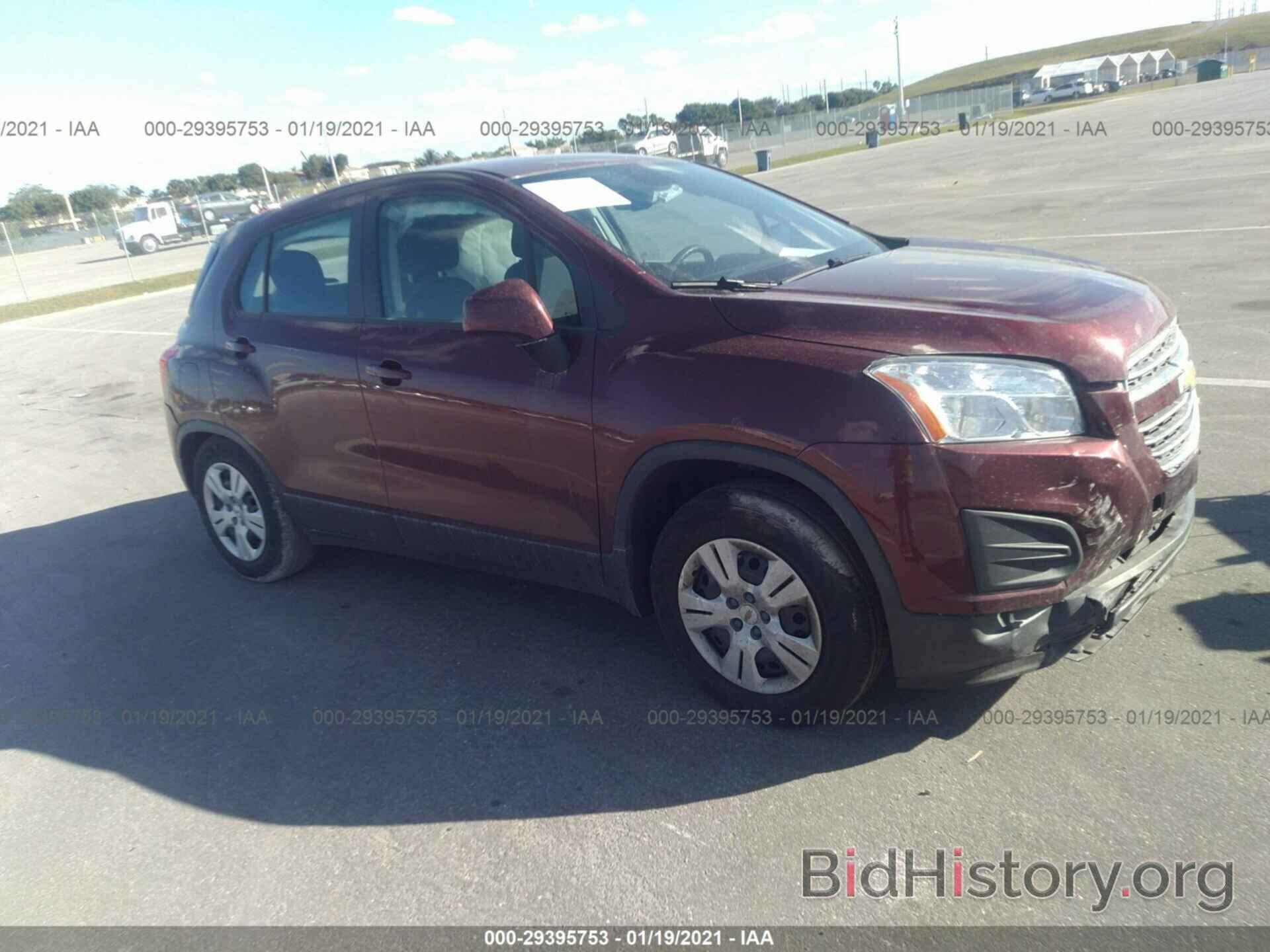 Photo 3GNCJKSB5GL217942 - CHEVROLET TRAX 2016