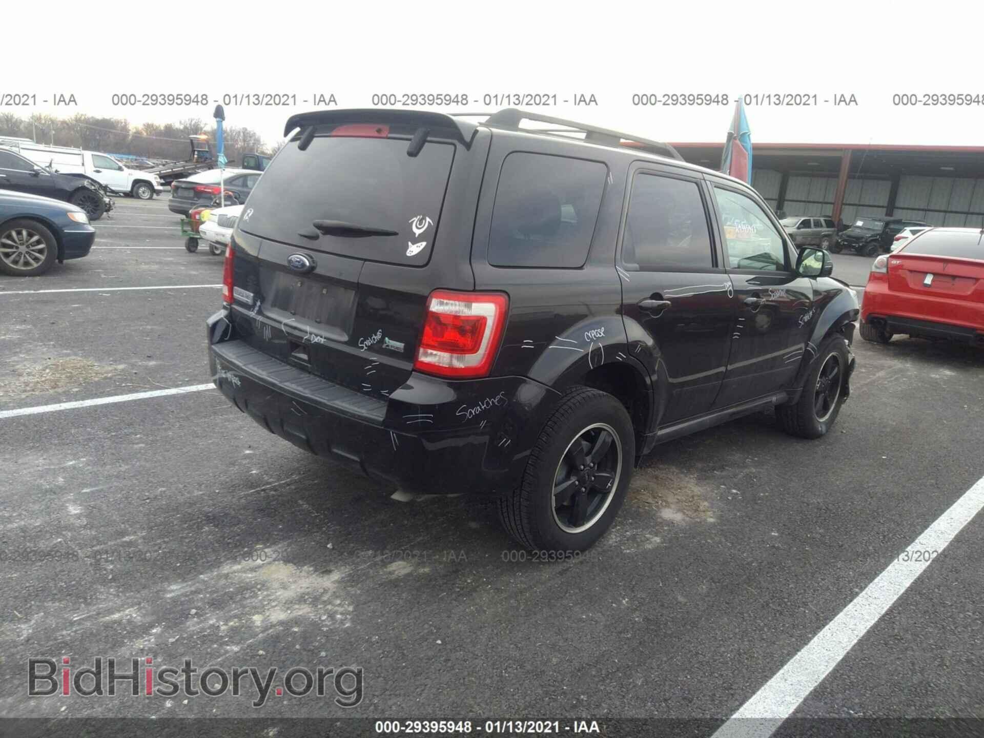 2011 FORD ESCAPE - VIN: 1FMCU0DG9BKC37551 - Фото 4