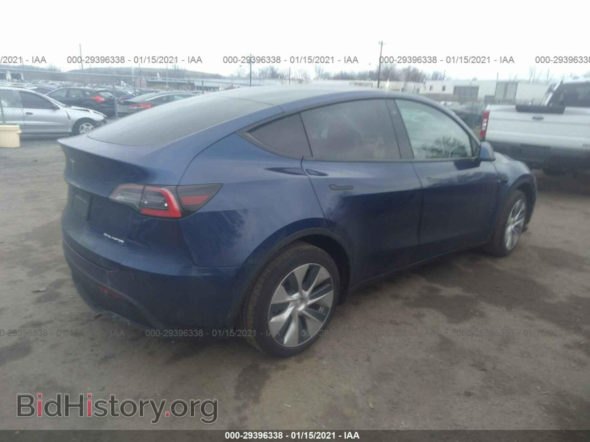 2020 TESLA MODEL Y - VIN: 5YJYGDEE3LF047572 - Фото 4