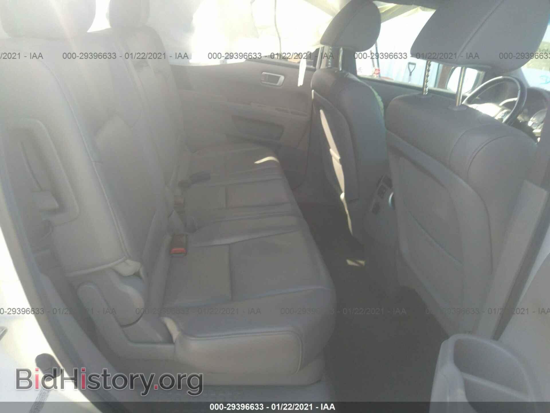 2012 HONDA PILOT - VIN: 5FNYF3H57CB004538 - Photo 8