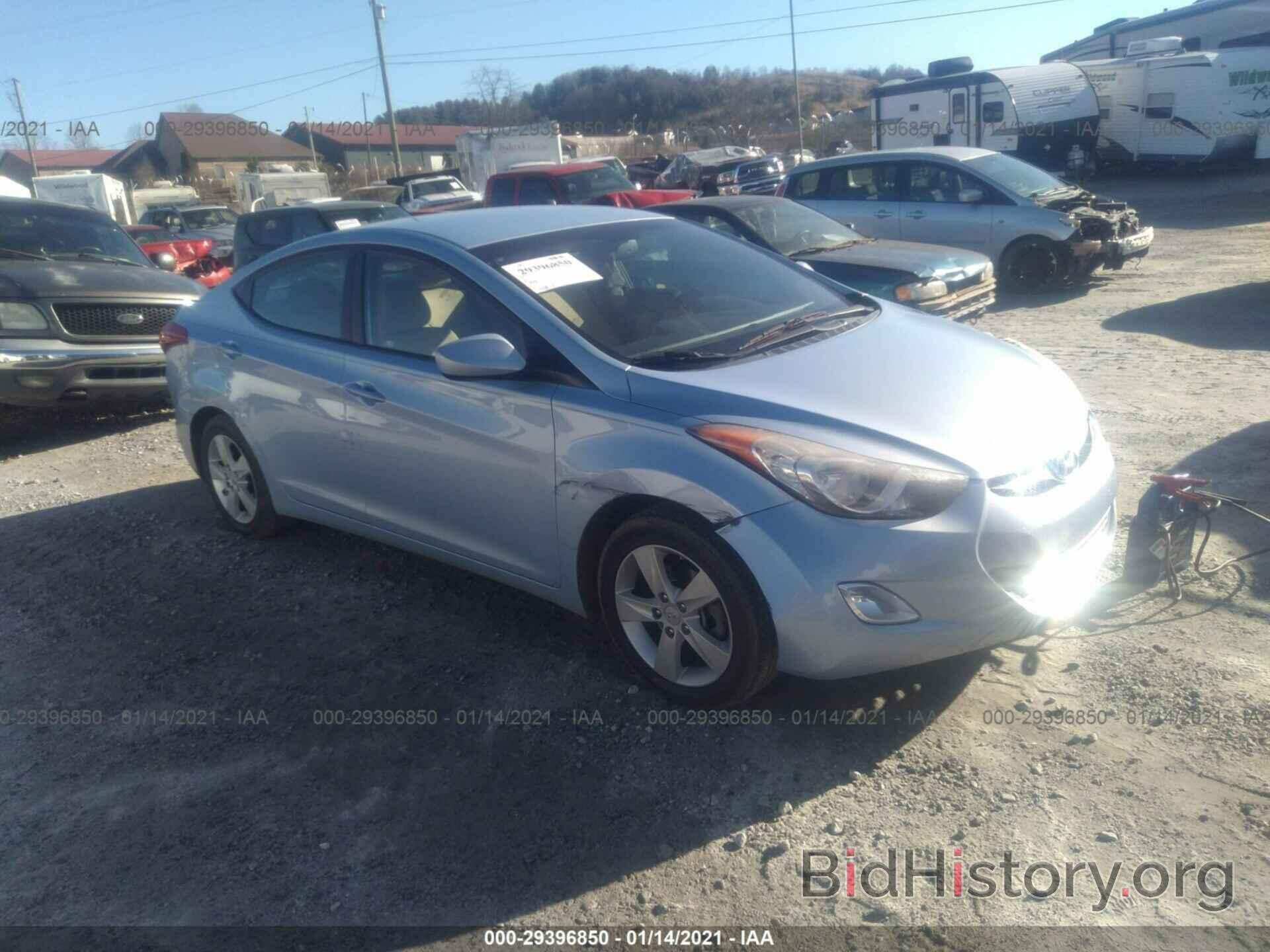 Photo KMHDH4AE1DU659758 - HYUNDAI ELANTRA 2013