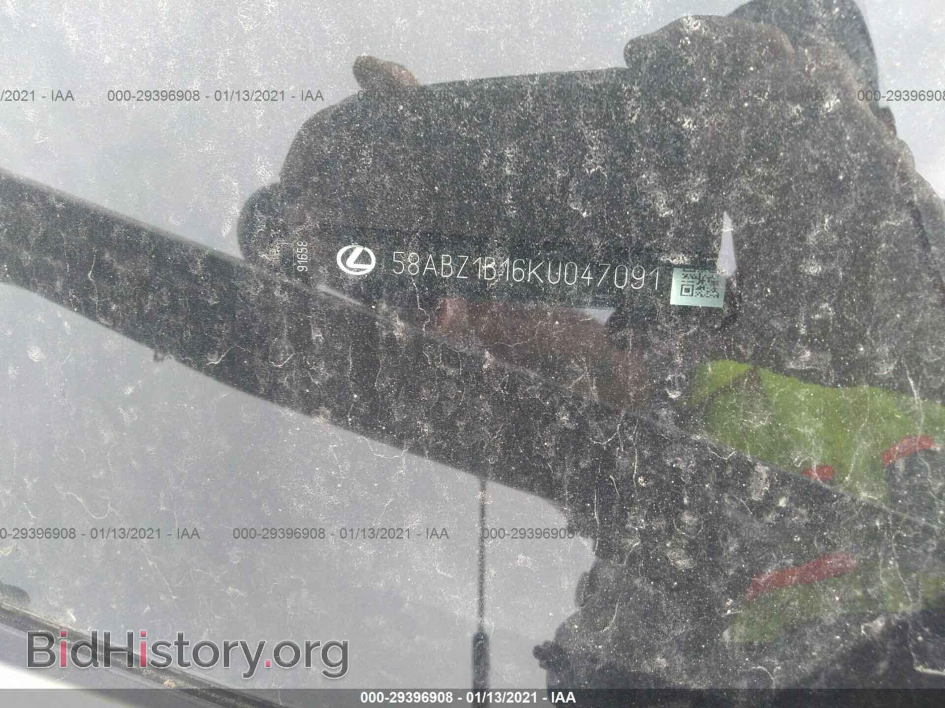 2019 LEXUS ES - VIN: 58ABZ1B16KU047091 - Фото 9