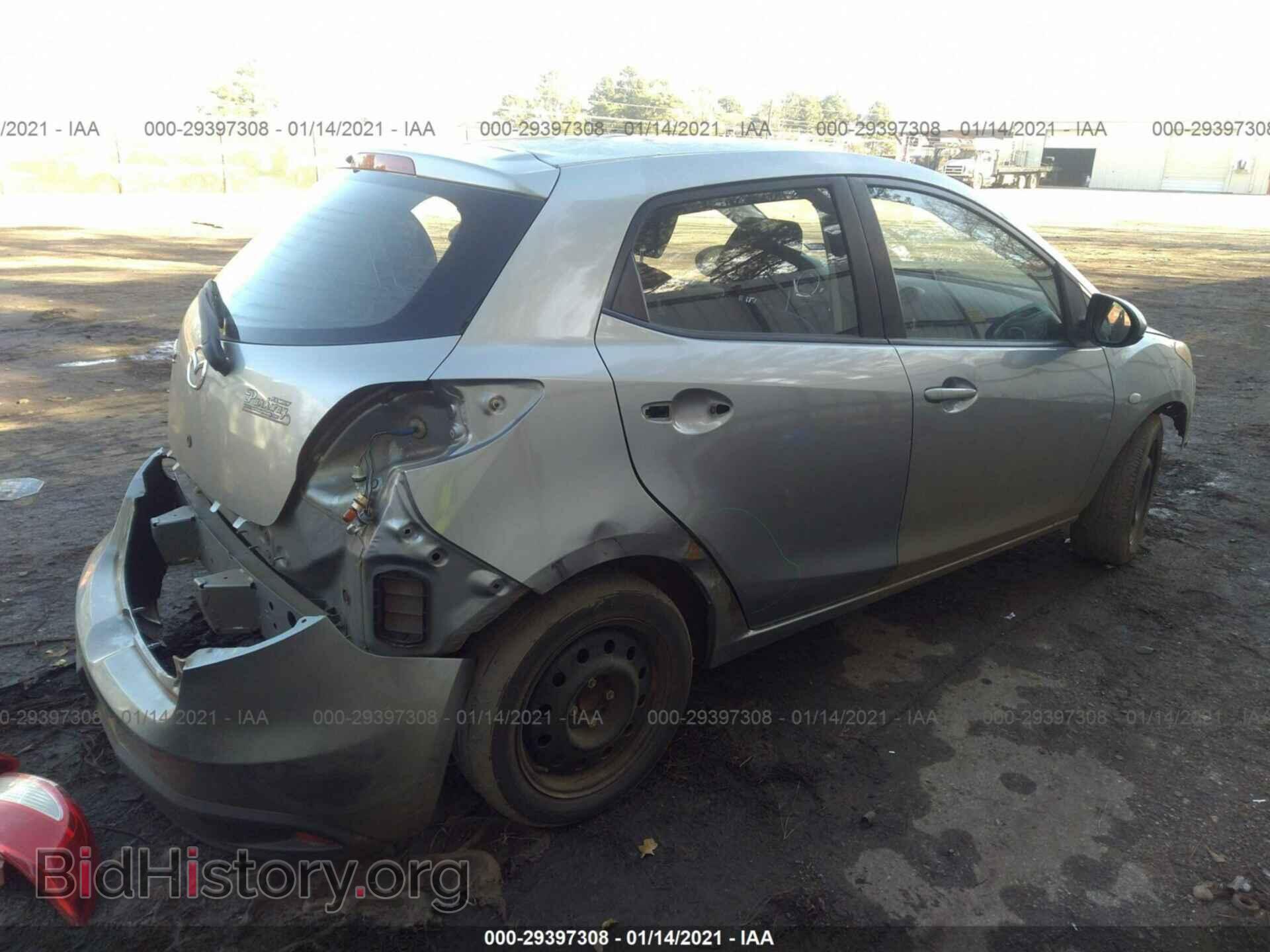 2011 MAZDA MAZDA2 - VIN: JM1DE1HY1B0127250 - Фото 4