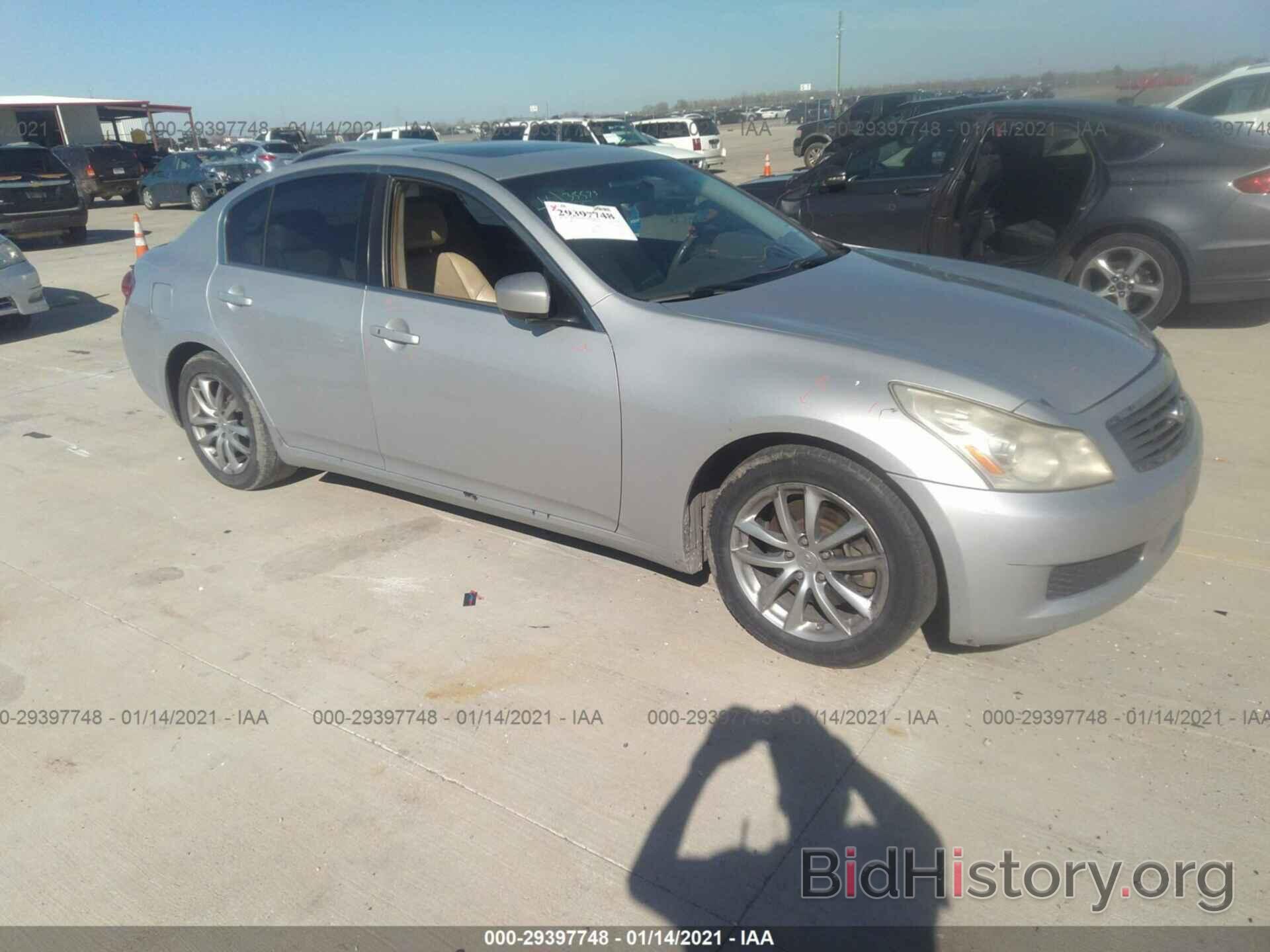 Photo JNKCV61E19M302753 - INFINITI G37 SEDAN 2009