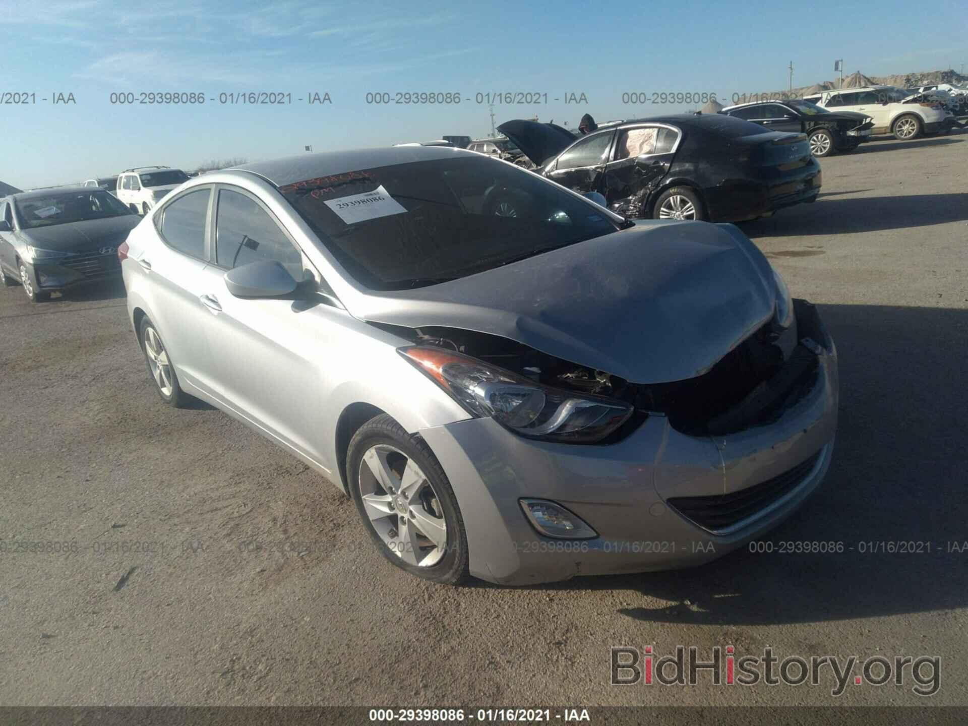 Photo 5NPDH4AE1DH264087 - HYUNDAI ELANTRA 2013