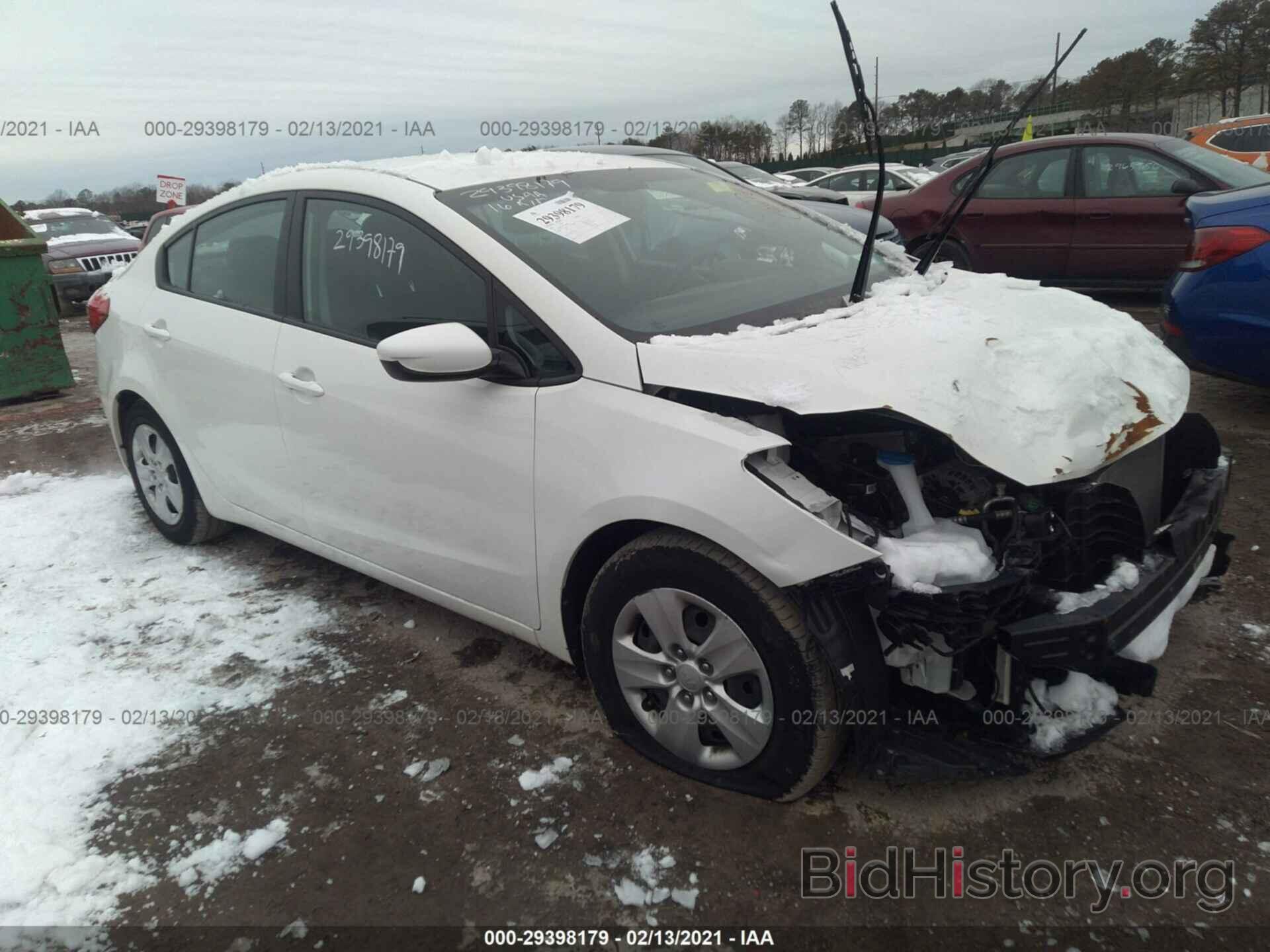 Фотография KNAFK4A67G5445795 - KIA FORTE 2016