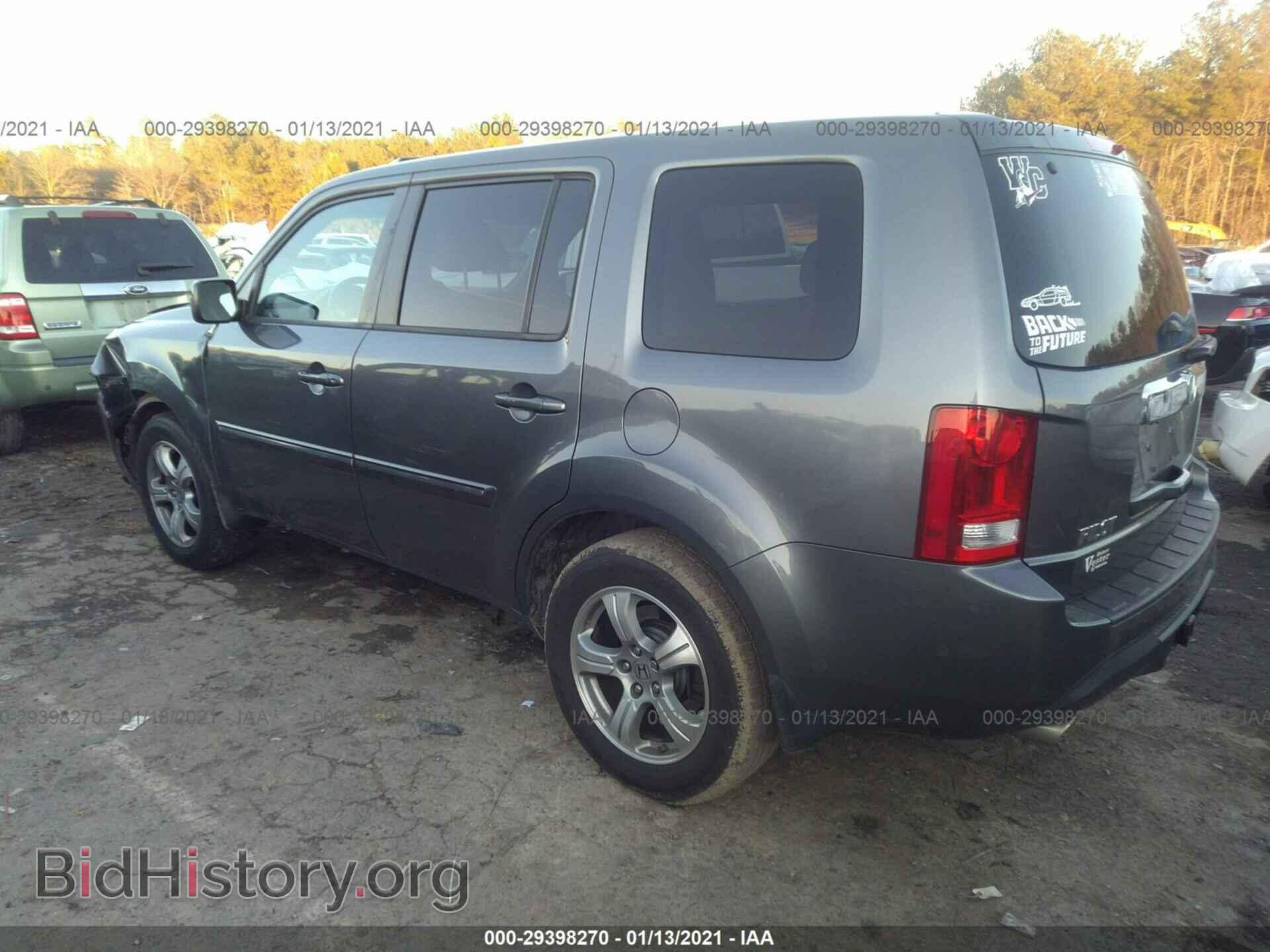 2013 HONDA PILOT - VIN: 5FNYF3H52DB039733 - Фото 3