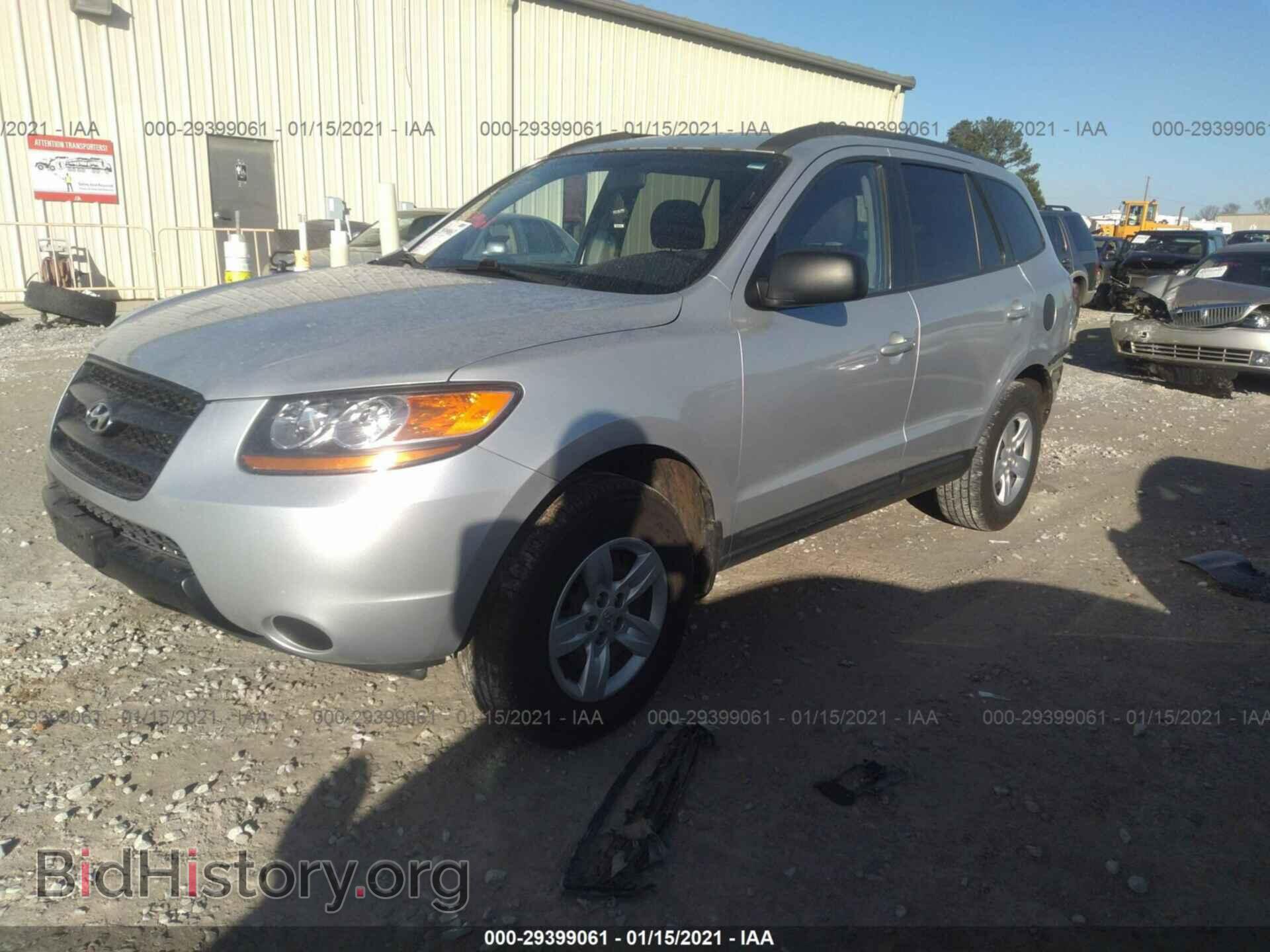 2009 HYUNDAI SANTA FE - VIN: 5NMSG13D89H244890 - Фото 2