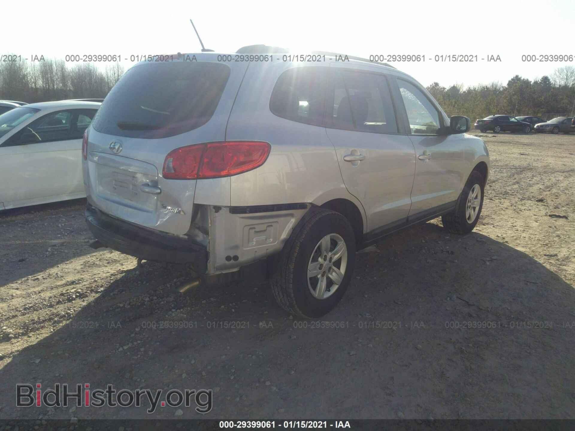 2009 HYUNDAI SANTA FE - VIN: 5NMSG13D89H244890 - Фото 4