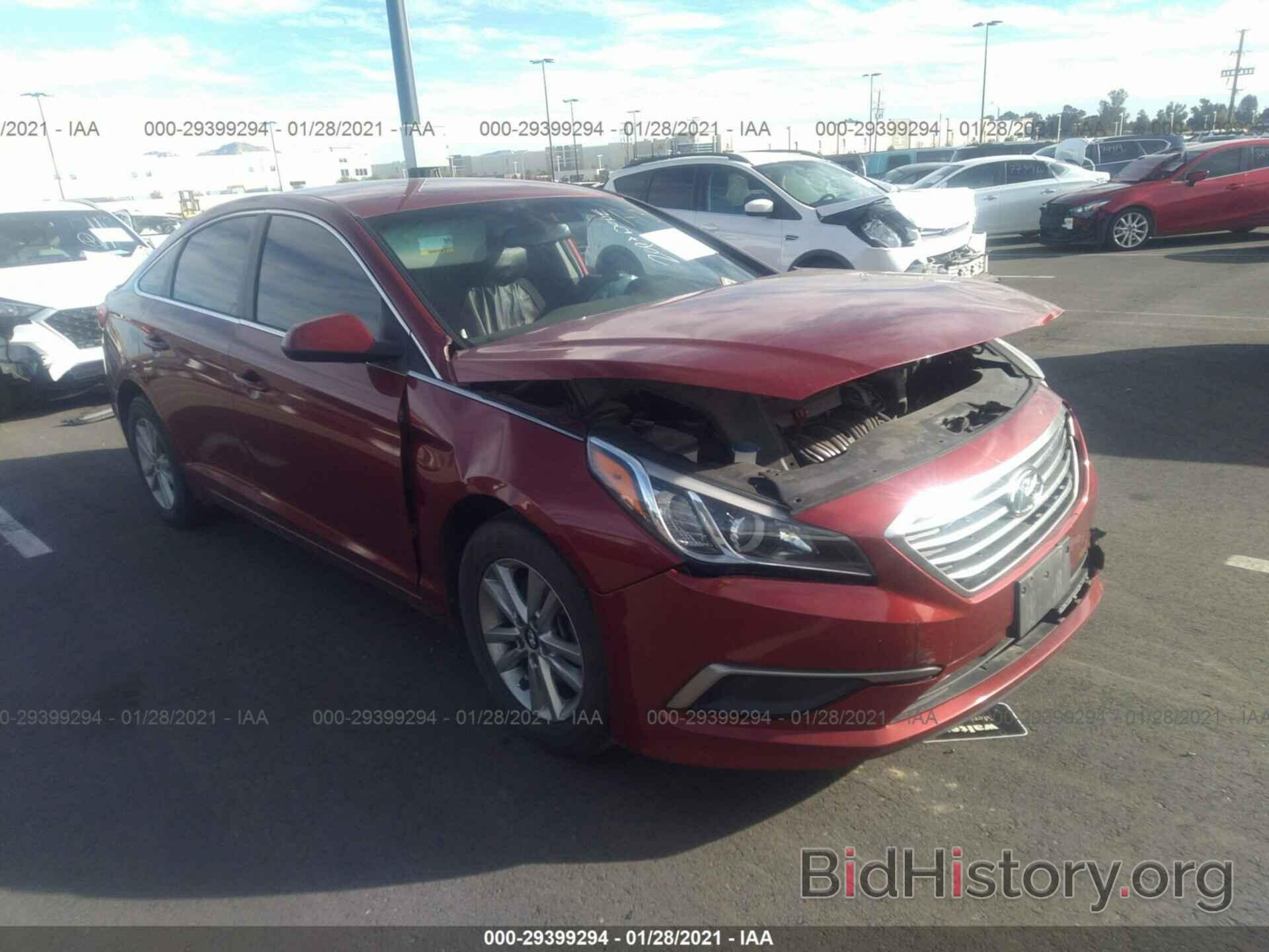 Photo 5NPE24AF1GH377167 - HYUNDAI SONATA 2016