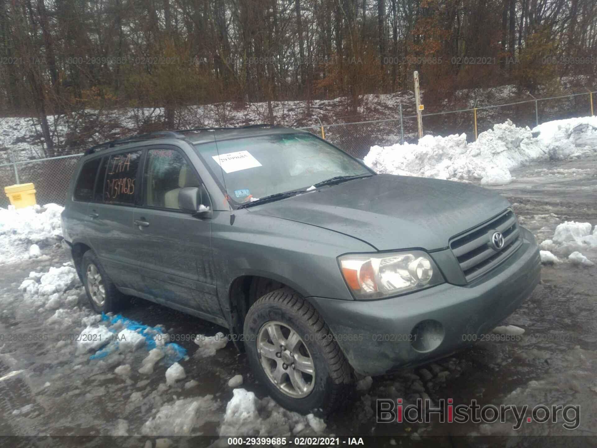 Фотография JTEDP21A960111120 - TOYOTA HIGHLANDER 2006