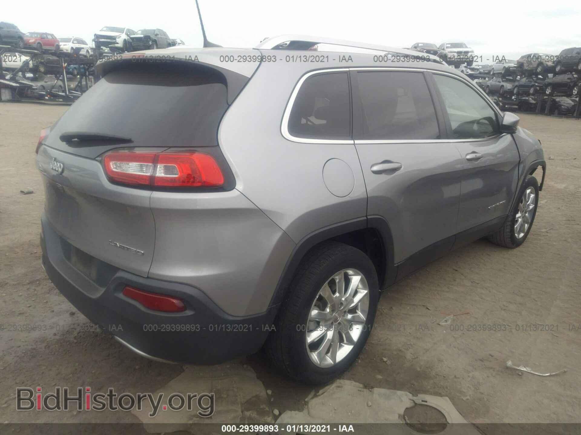 2016 JEEP CHEROKEE - VIN: 1C4PJLDB8GW158022 - Photo 4