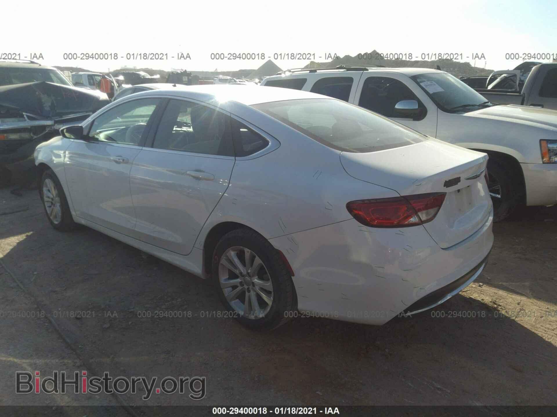 2016 CHRYSLER 200 - VIN: 1C3CCCAB3GN123945 - Фото 3