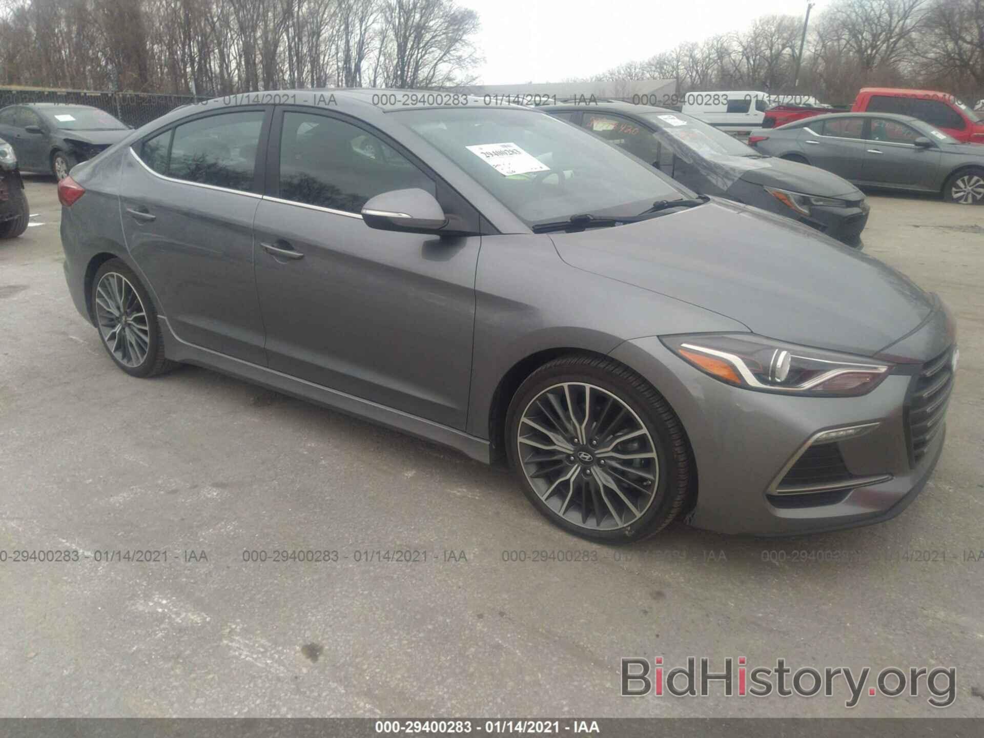 Photo KMHD04LB6JU522191 - HYUNDAI ELANTRA 2018