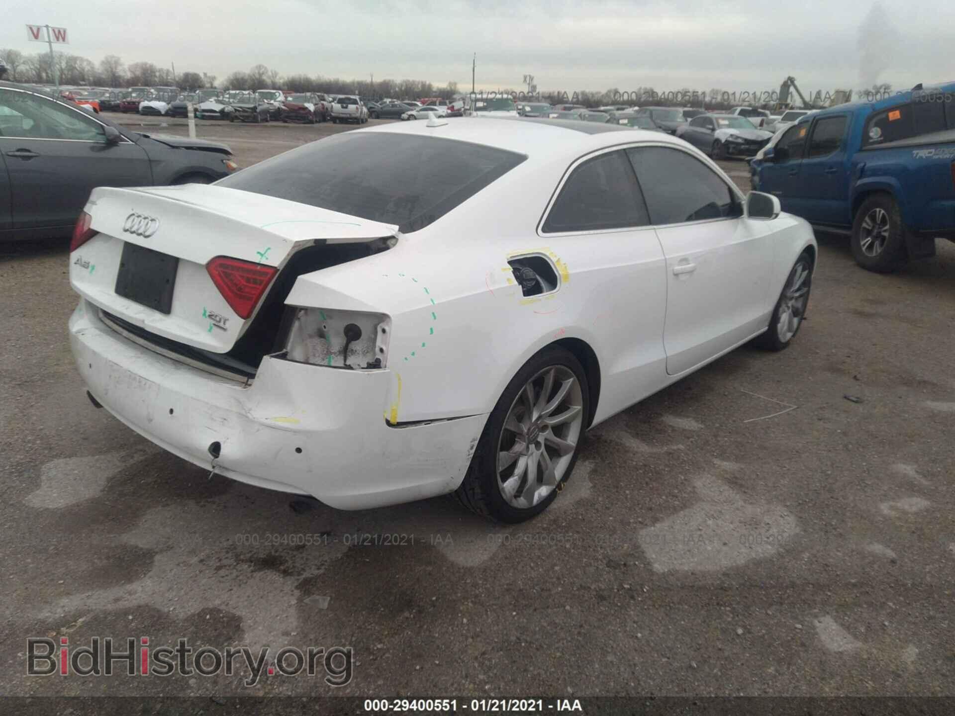 2014 AUDI A5 - VIN: WAULFAFR9EA073065 - Photo 4