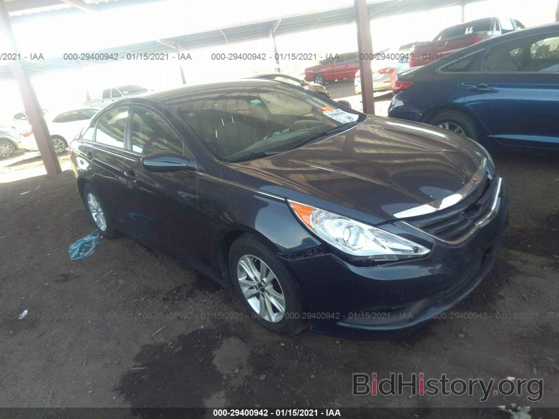 Photo 5NPEB4AC2EH837021 - HYUNDAI SONATA 2014