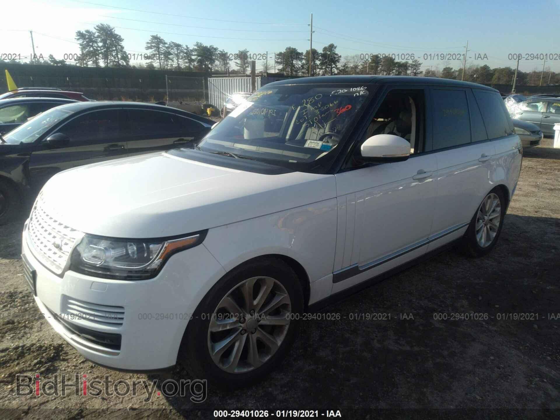 2016 LAND ROVER RANGE ROVER - VIN: SALGS2VF7GA283849 - Фото 2