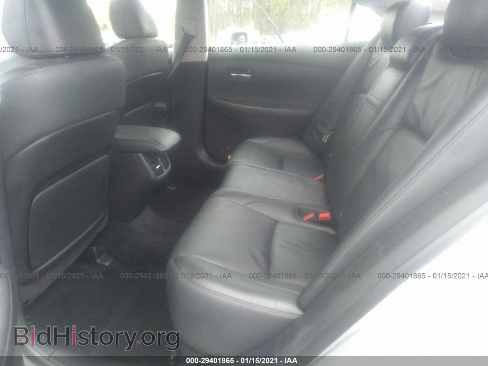 2012 LEXUS ES 350 - VIN: JTHBK1EG4C2501303 - Фото 8
