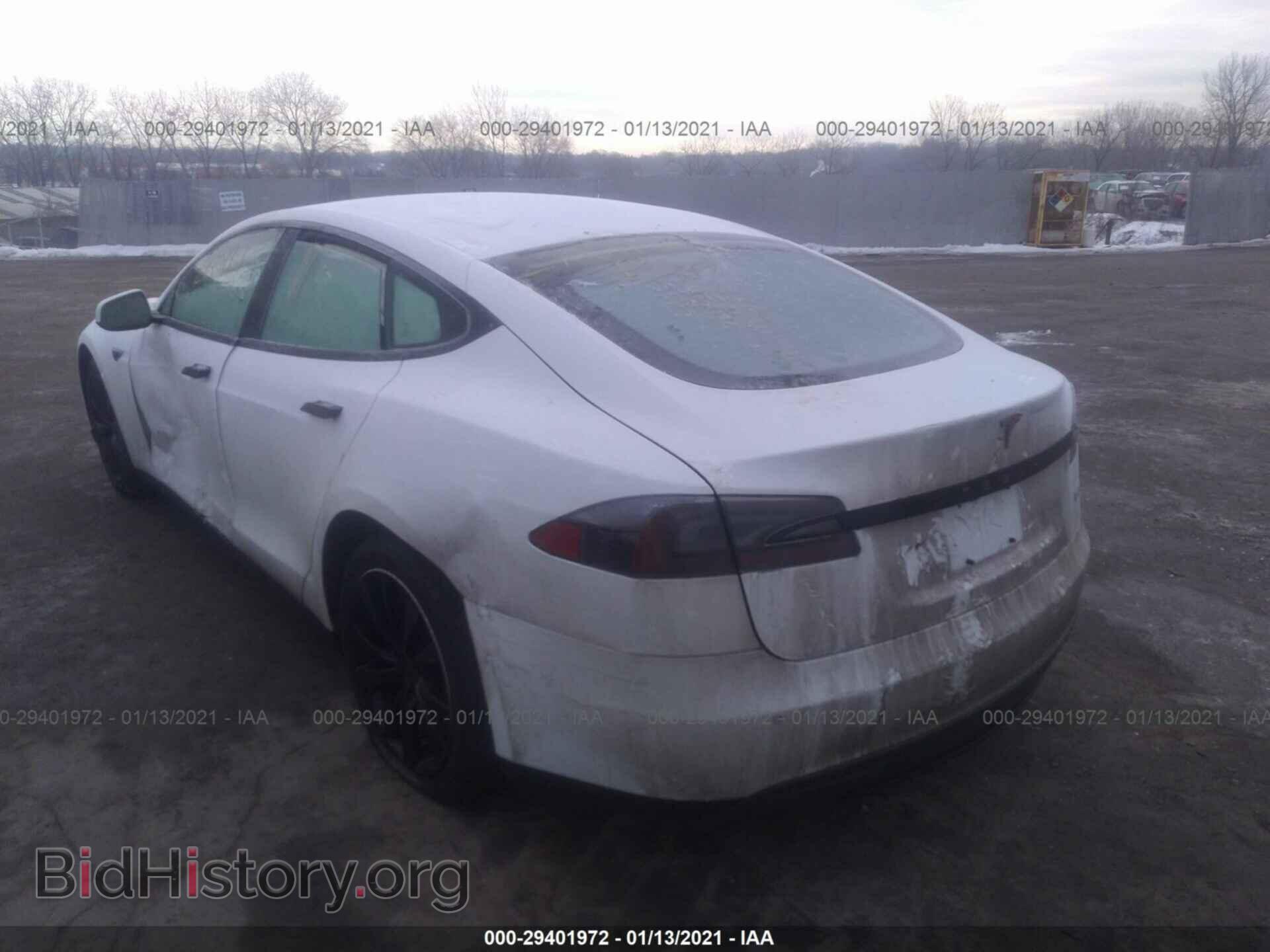 2014 TESLA MODEL S - VIN: 5YJSA1H12EFP33216 - Фото 3