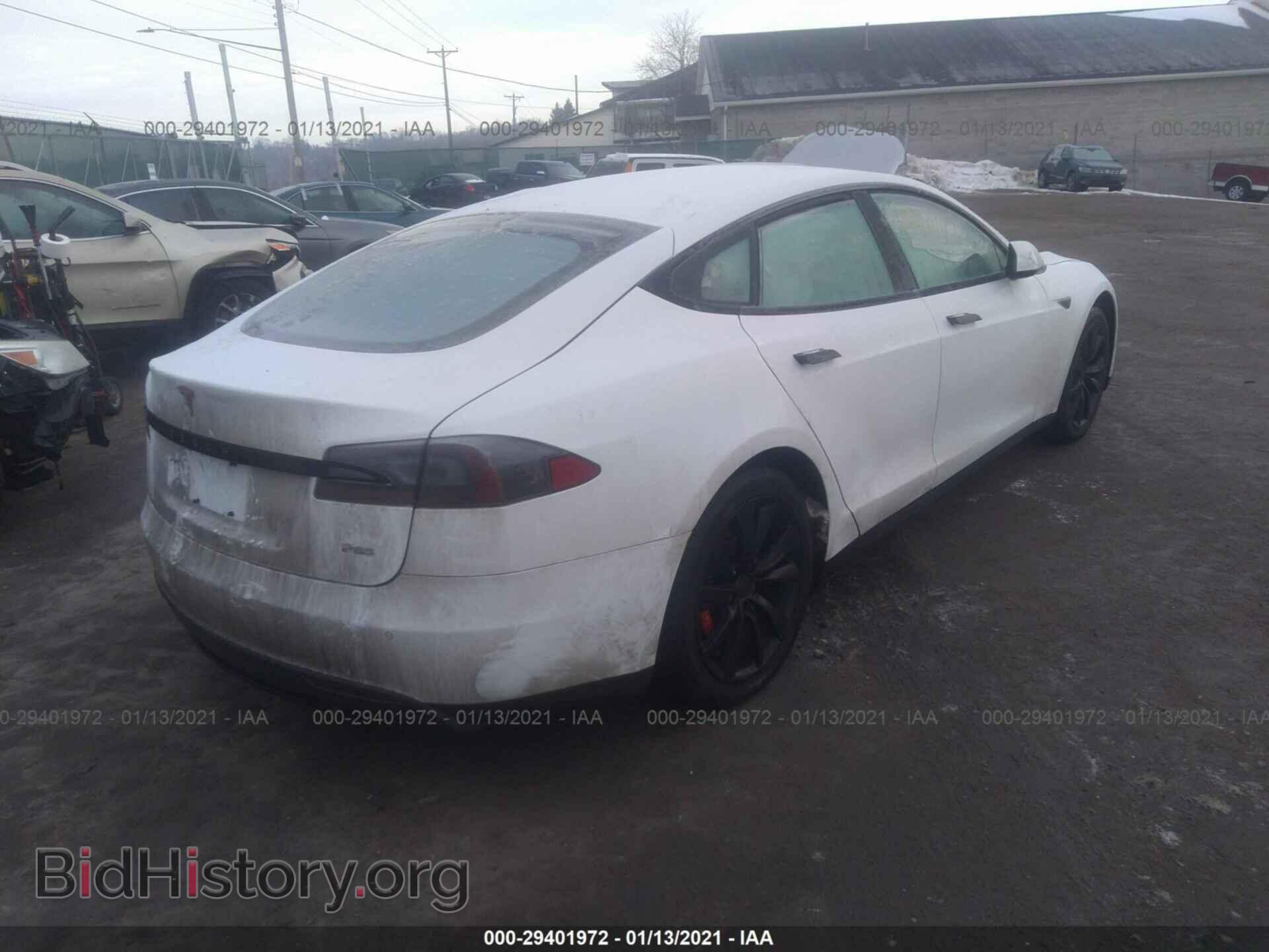 2014 TESLA MODEL S - VIN: 5YJSA1H12EFP33216 - Фото 4