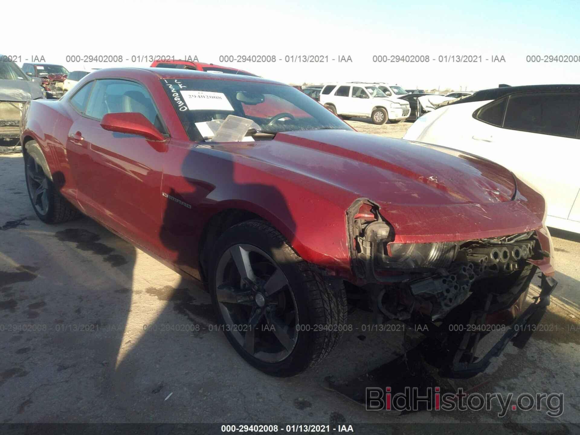 Photo 2G1FG1ED2B9103994 - CHEVROLET CAMARO 2011