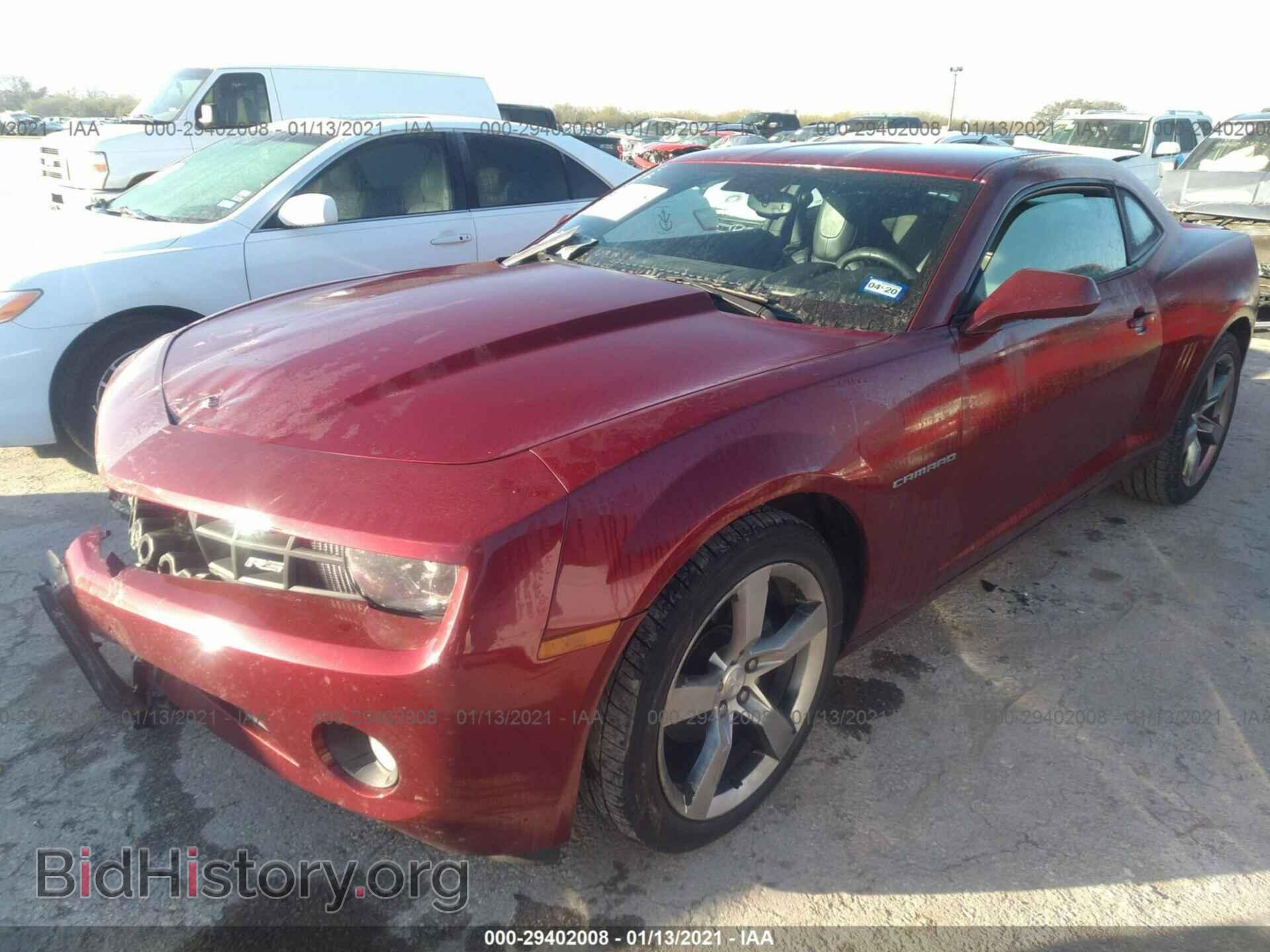 2011 CHEVROLET CAMARO - VIN: 2G1FG1ED2B9103994 - Фото 2