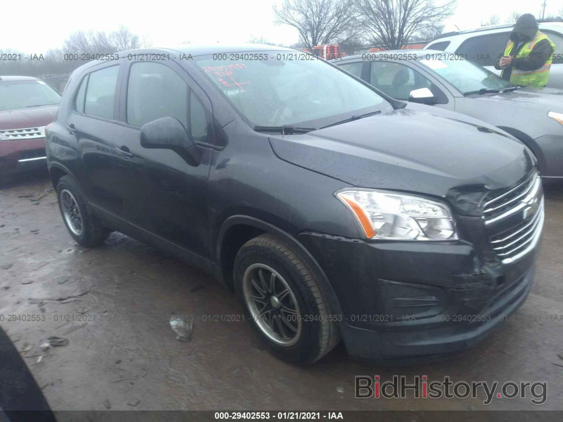 Photo 3GNCJKSB1GL274204 - CHEVROLET TRAX 2016