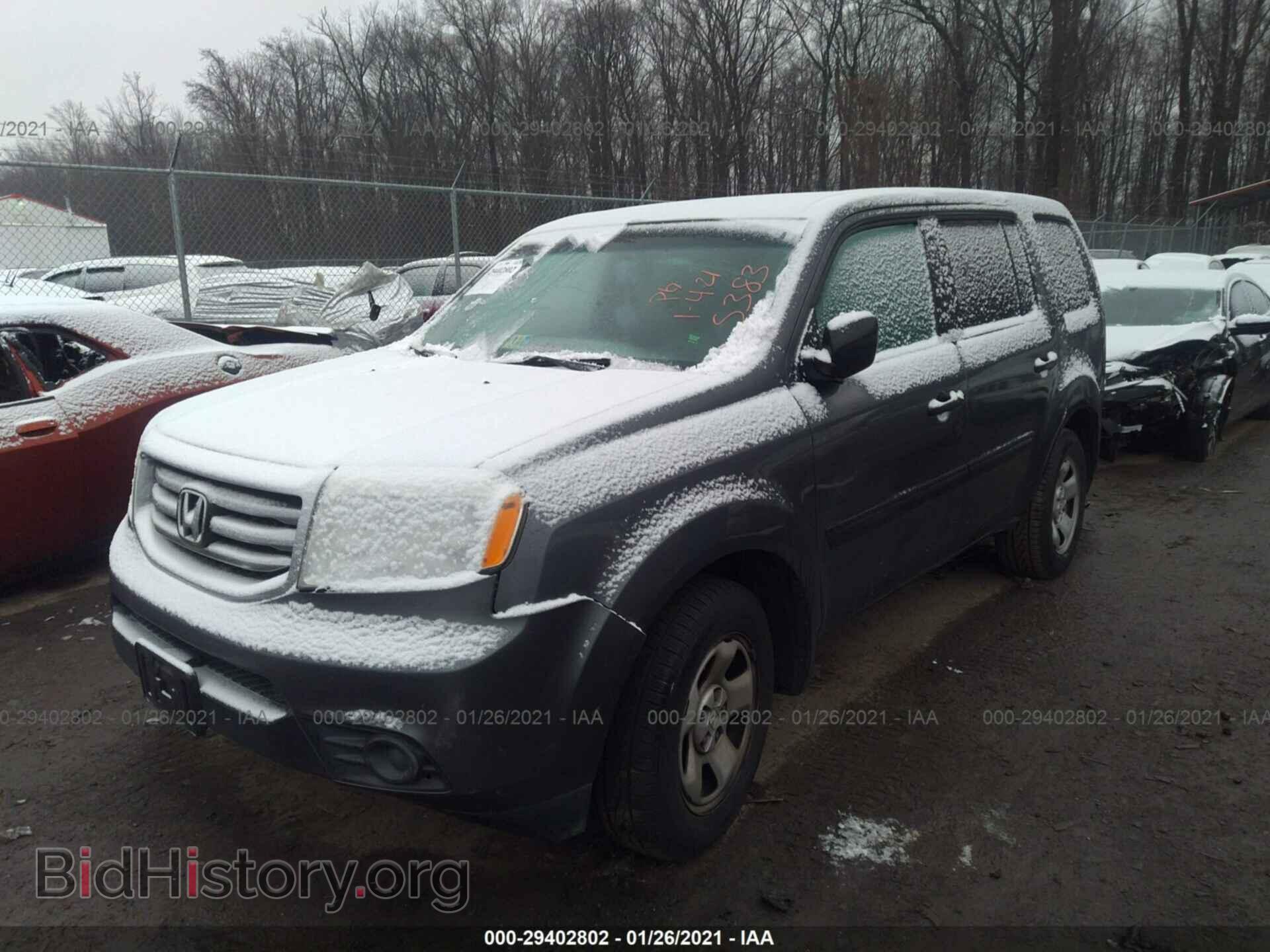 2012 HONDA PILOT - VIN: 5FNYF3H21CB005383 - Фото 2