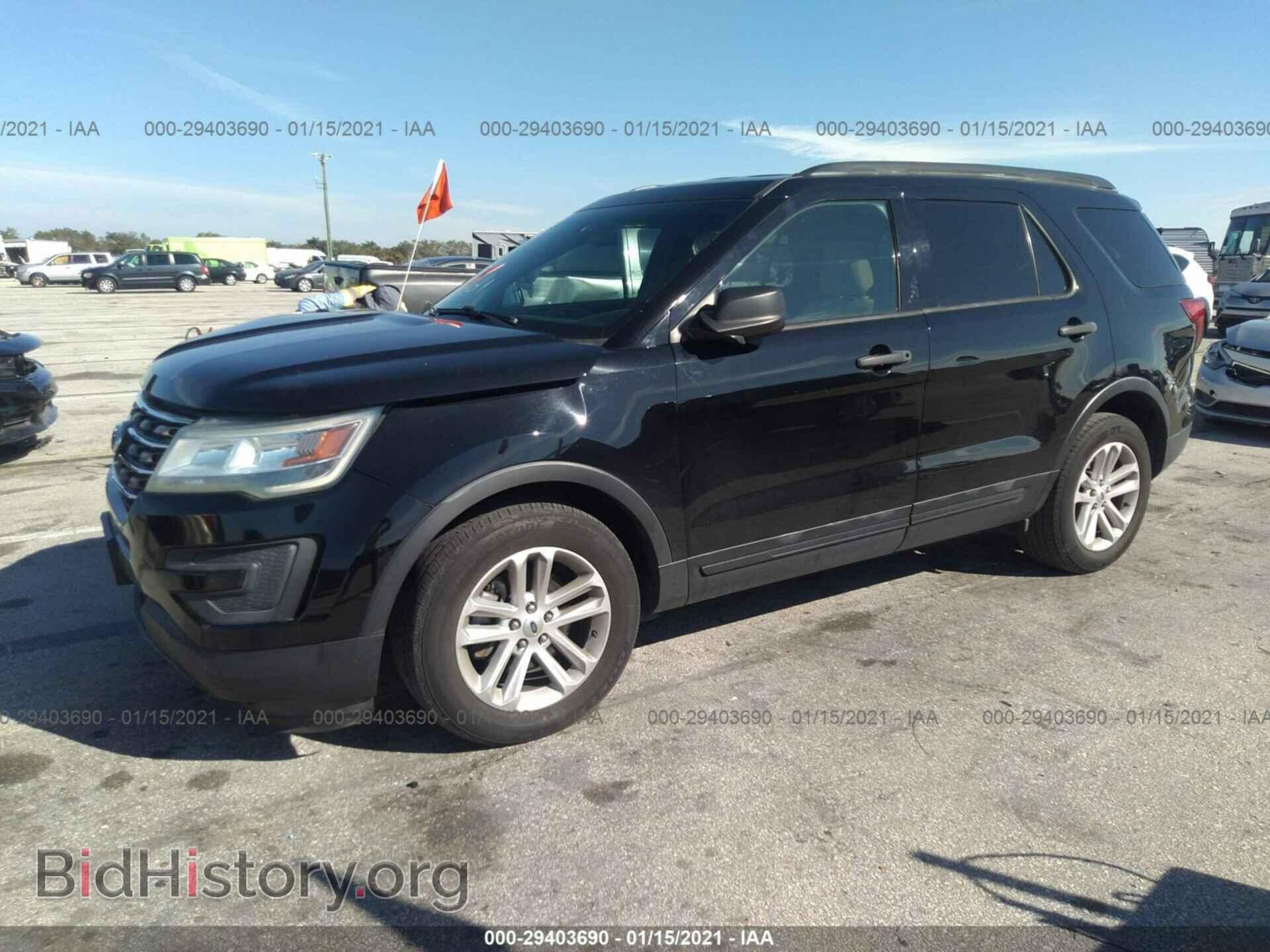 2016 FORD EXPLORER - VIN: 1FM5K7B80GGB02617 - Фото 2