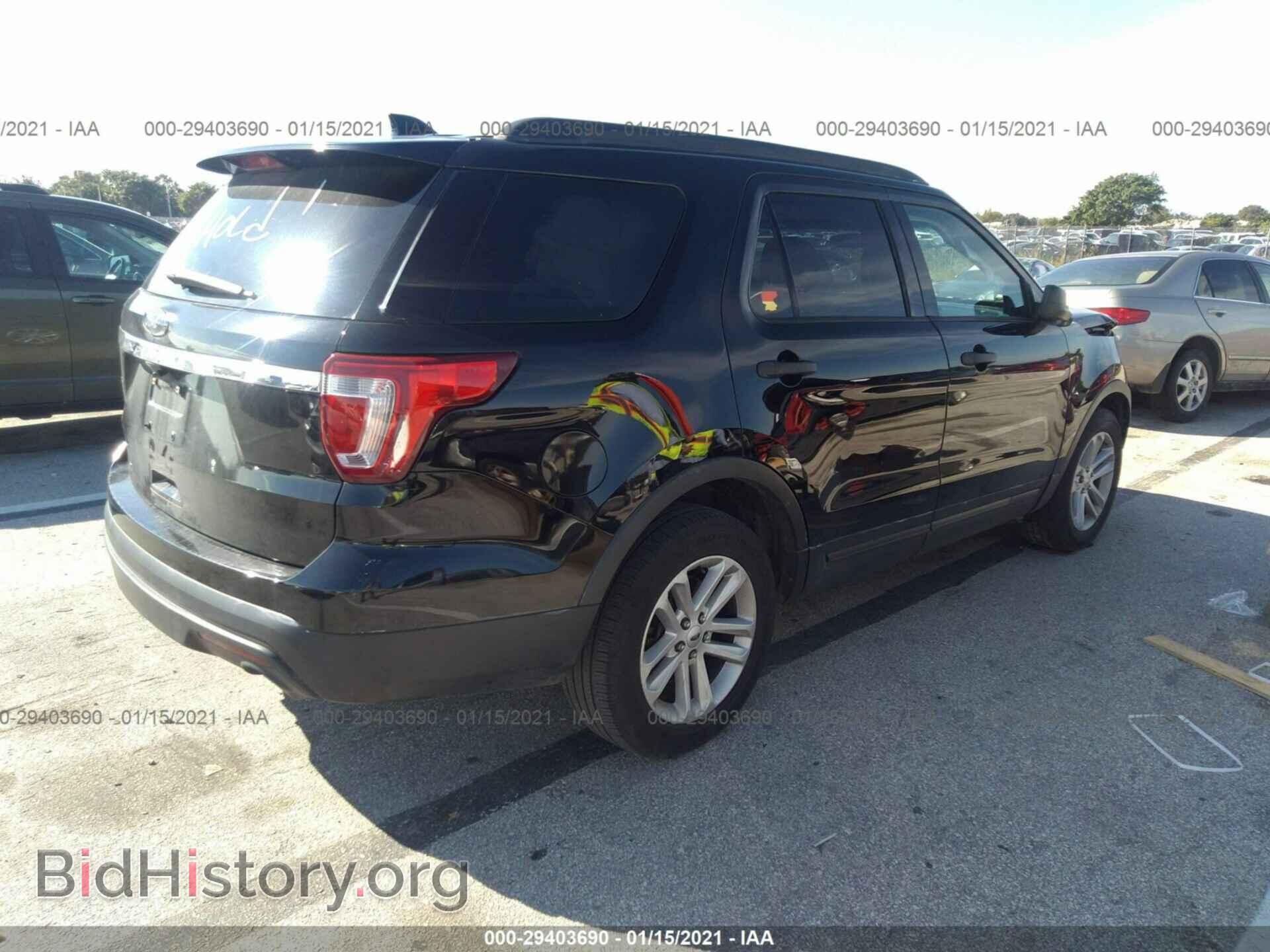 2016 FORD EXPLORER - VIN: 1FM5K7B80GGB02617 - Фото 4