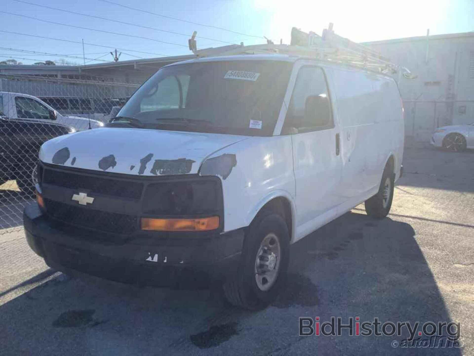 Photo 1GCWGFCA3B1166071 - CHEVROLET EXPRESS CARGO VAN 2011