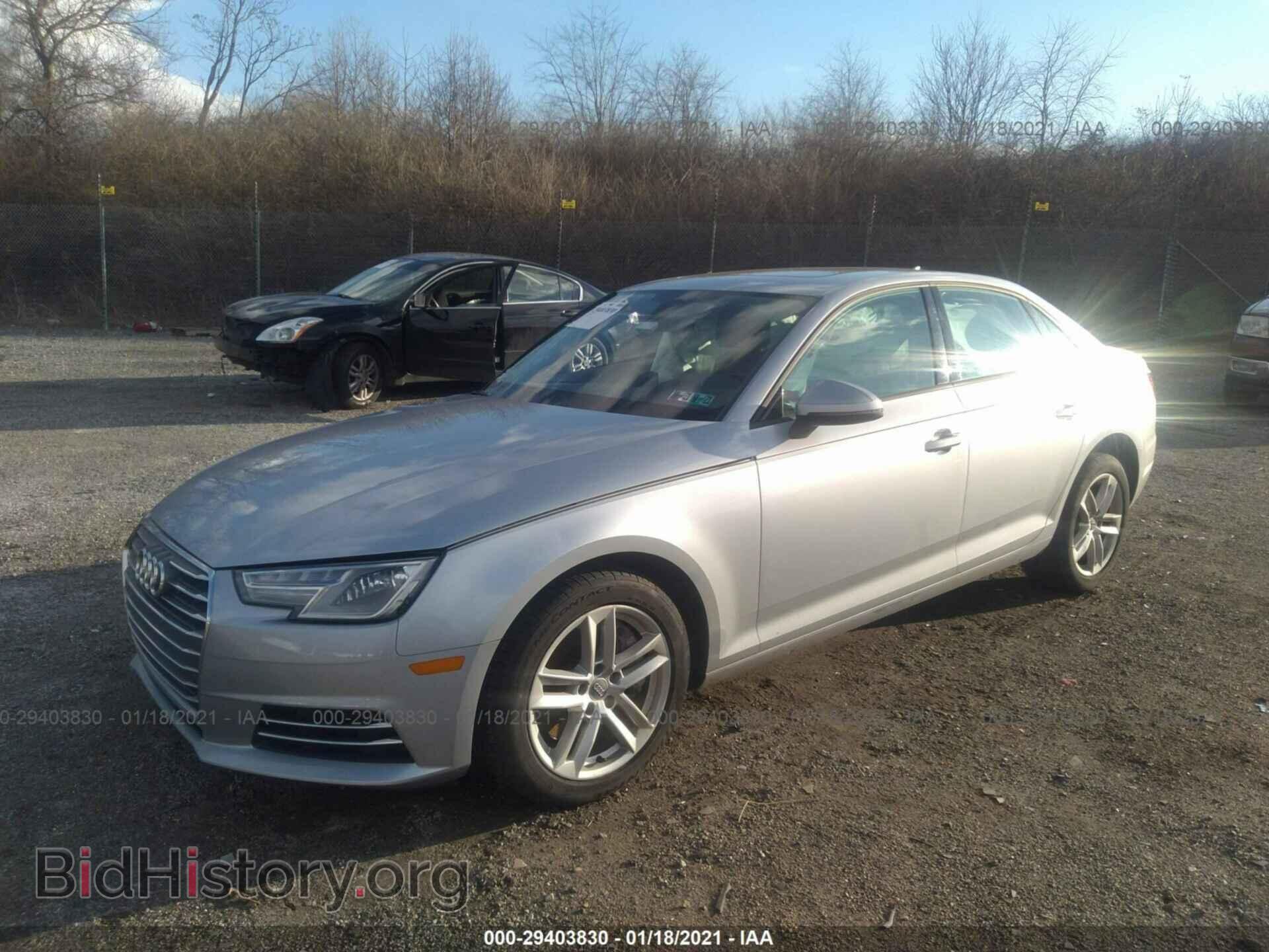 2017 AUDI A4 - VIN: WAUANAF42HN051999 - Фото 2