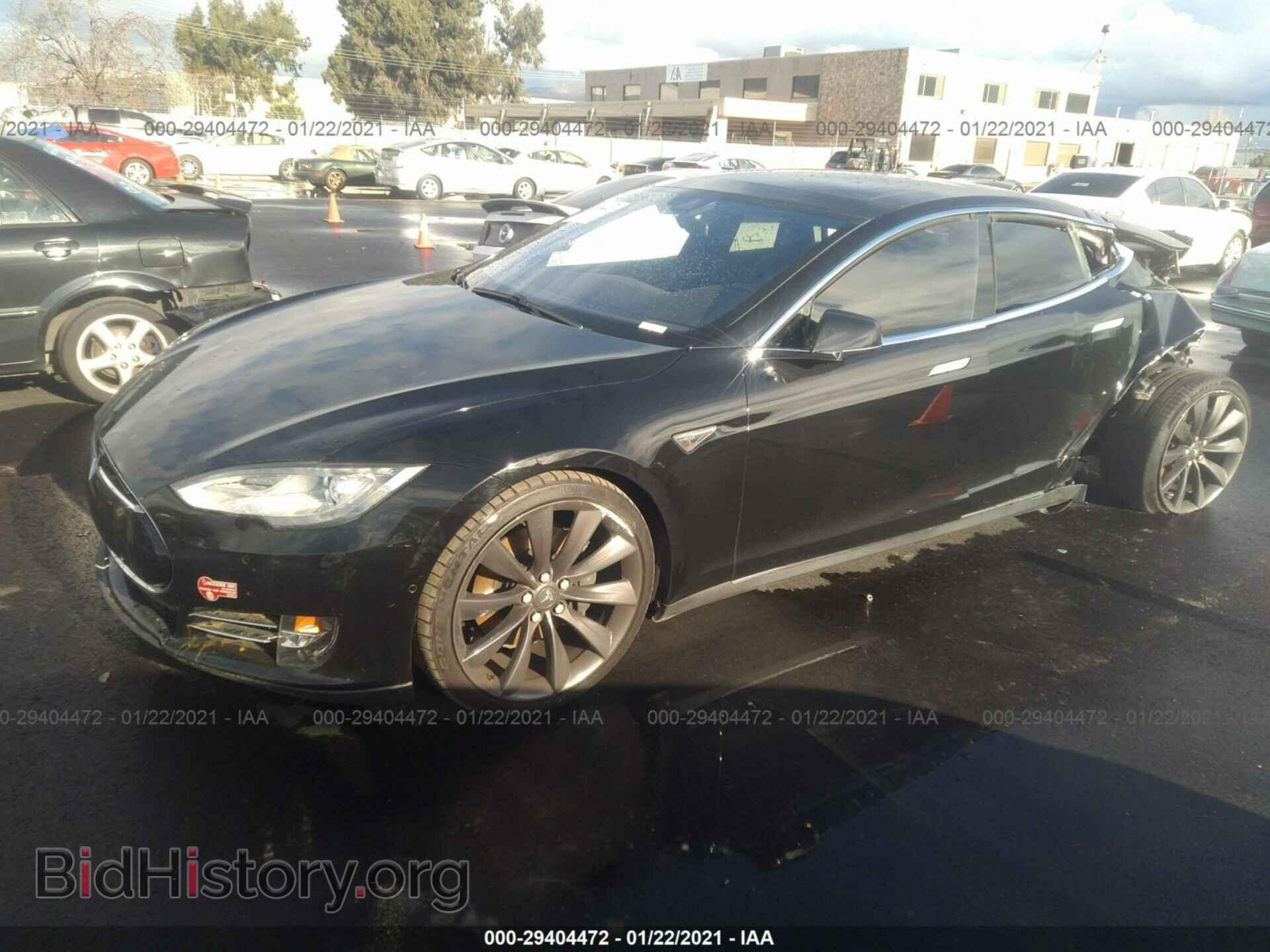 2015 TESLA MODEL S - VIN: 5YJSA1E14FF106748 - Фото 2