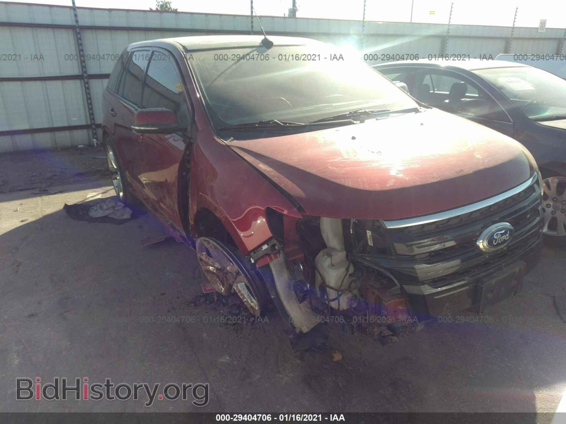 Фотография 2FMDK3AK0EBB44467 - FORD EDGE 2014