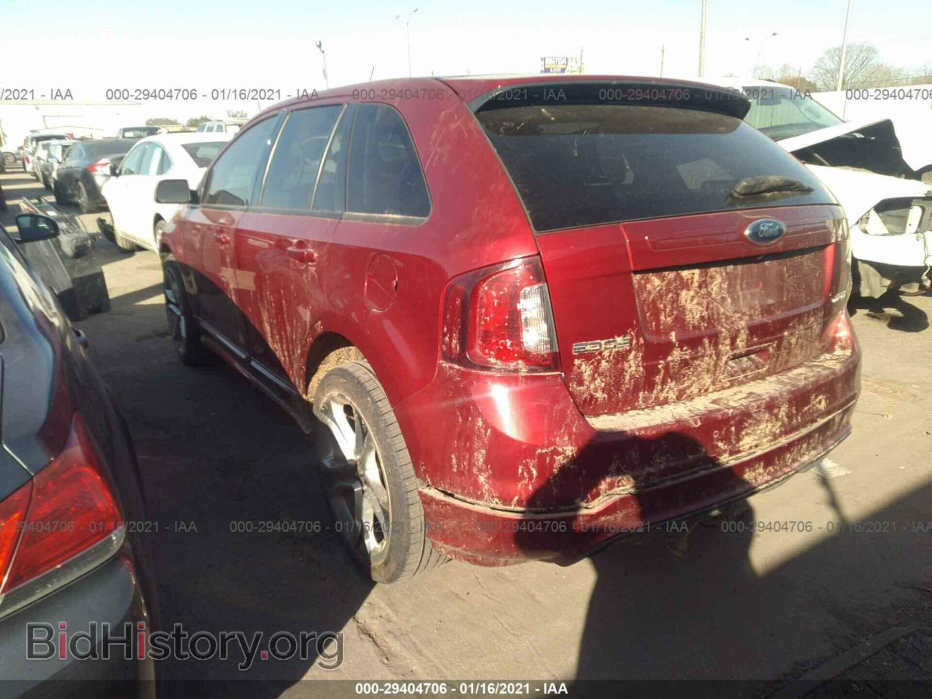 2014 FORD EDGE - VIN: 2FMDK3AK0EBB44467 - Фото 3