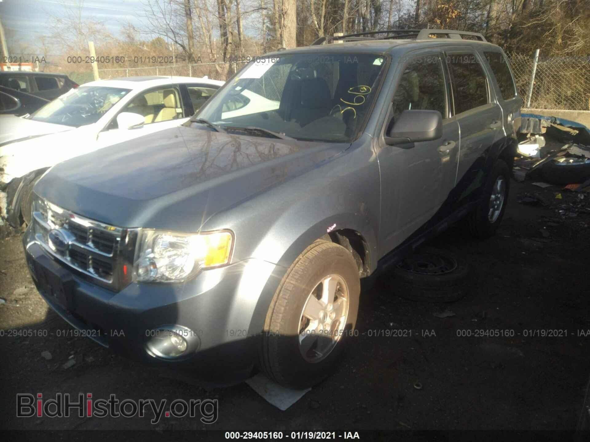 2011 FORD ESCAPE - VIN: 1FMCU9DG2BKC21986 - Фото 2