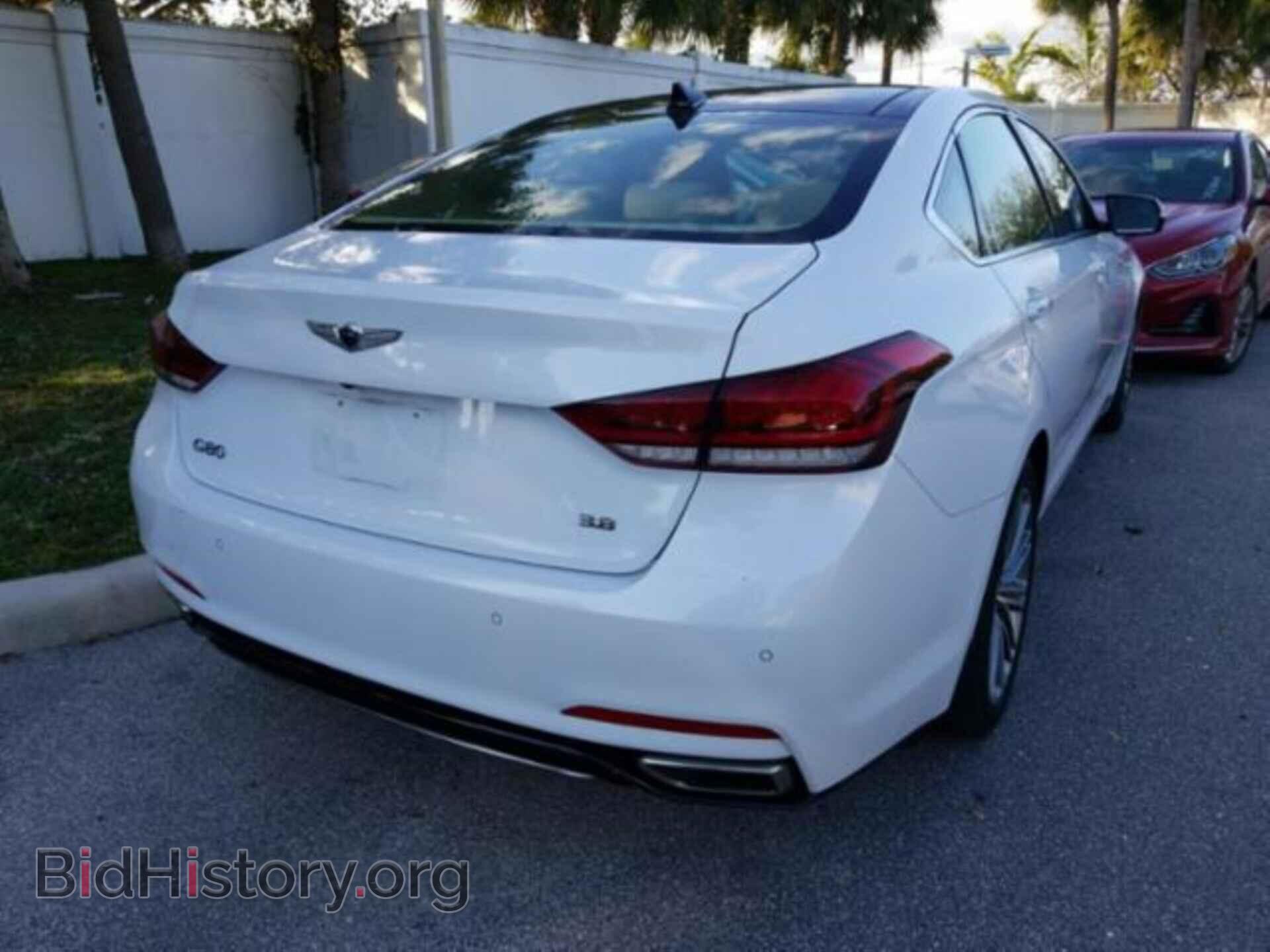 2018 GENESIS G80 - VIN: KMHGN4JEXJU245847 - Фото 4