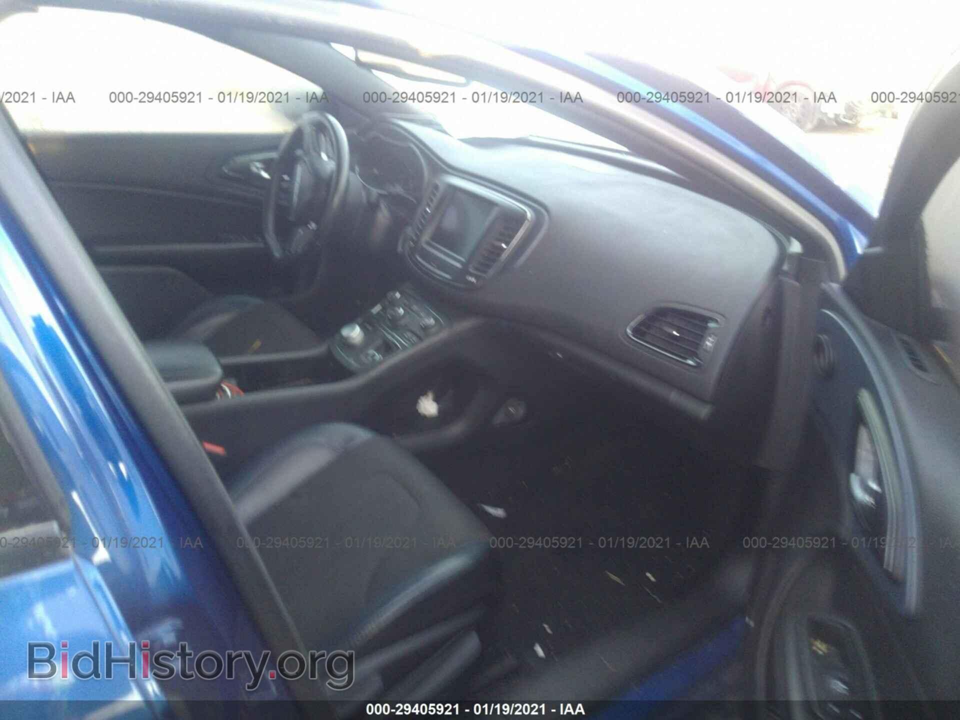 2015 CHRYSLER 200 - VIN: 1C3CCCBBXFN663516 - Фото 5