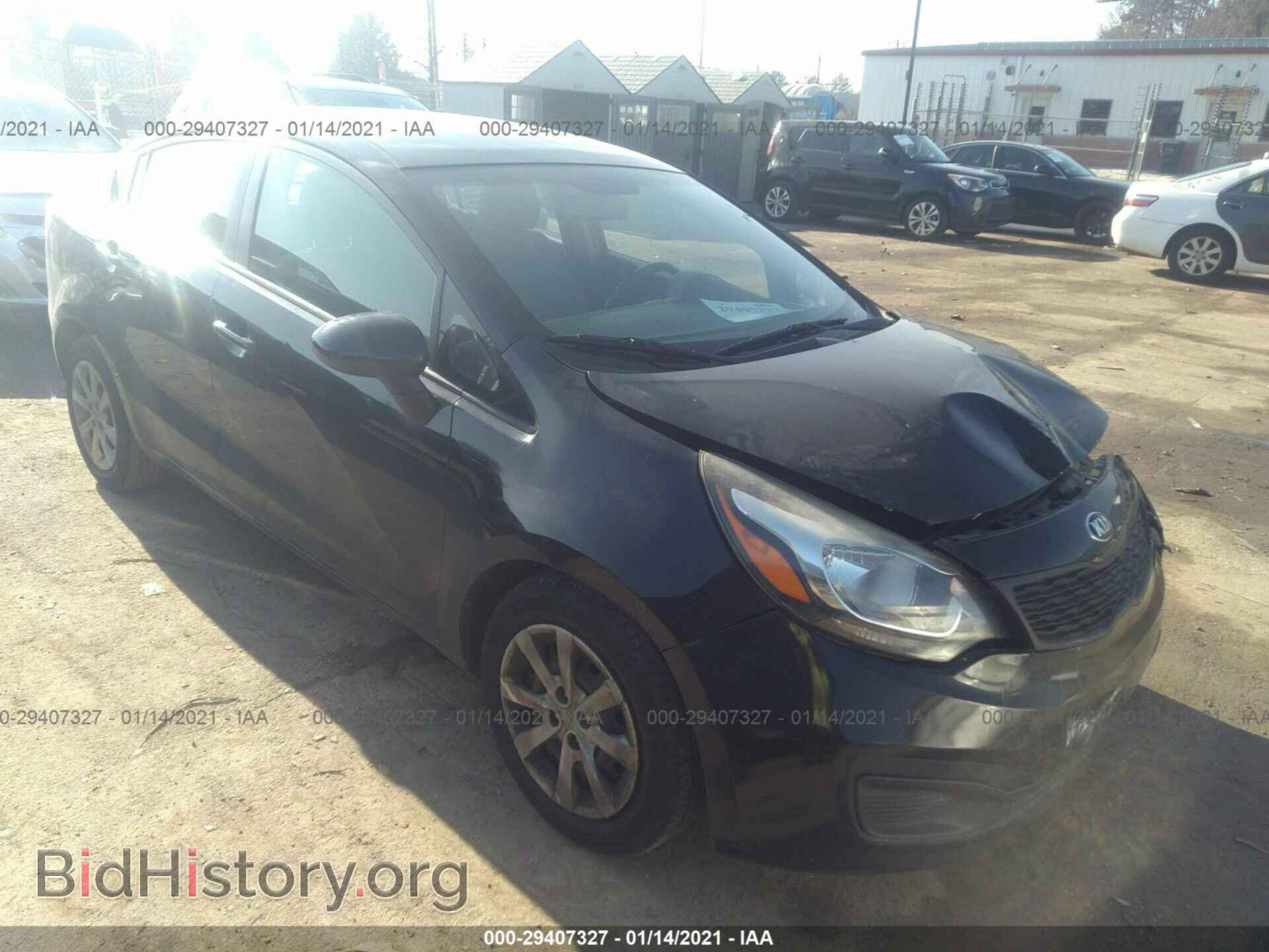 Фотография KNADM4A30F6492392 - KIA RIO 2015