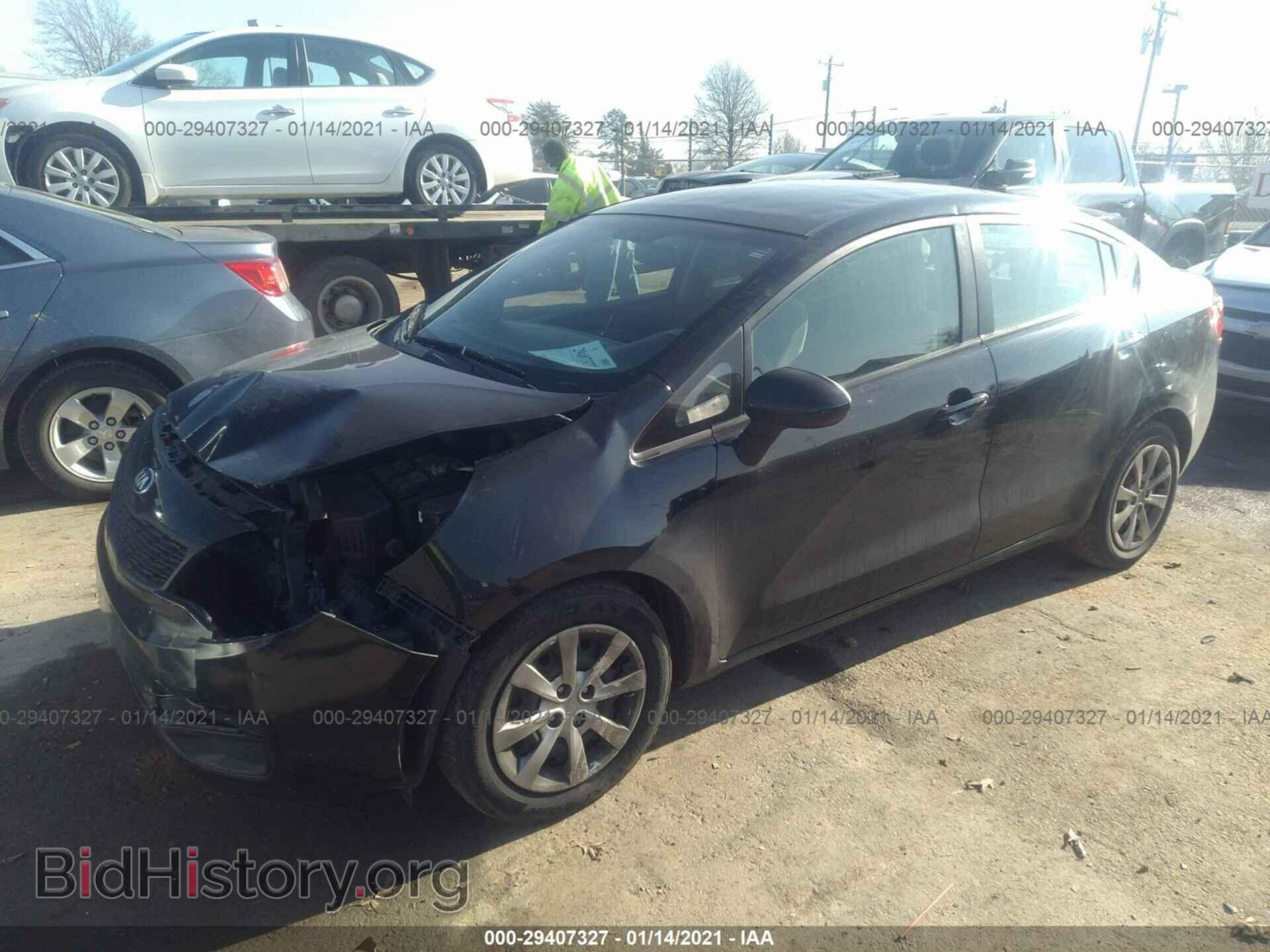 2015 KIA RIO - VIN: KNADM4A30F6492392 - Фото 2